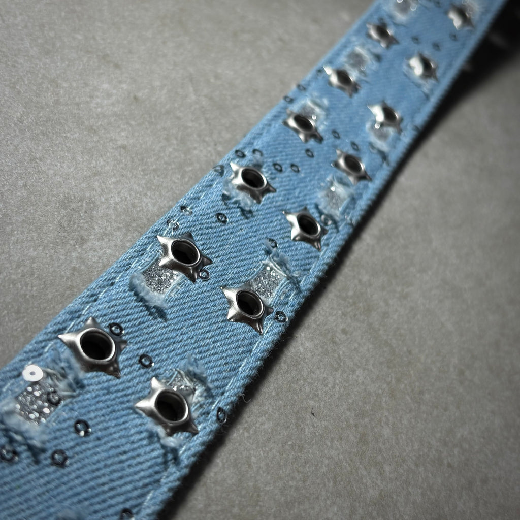 DENIM STAR BELT
