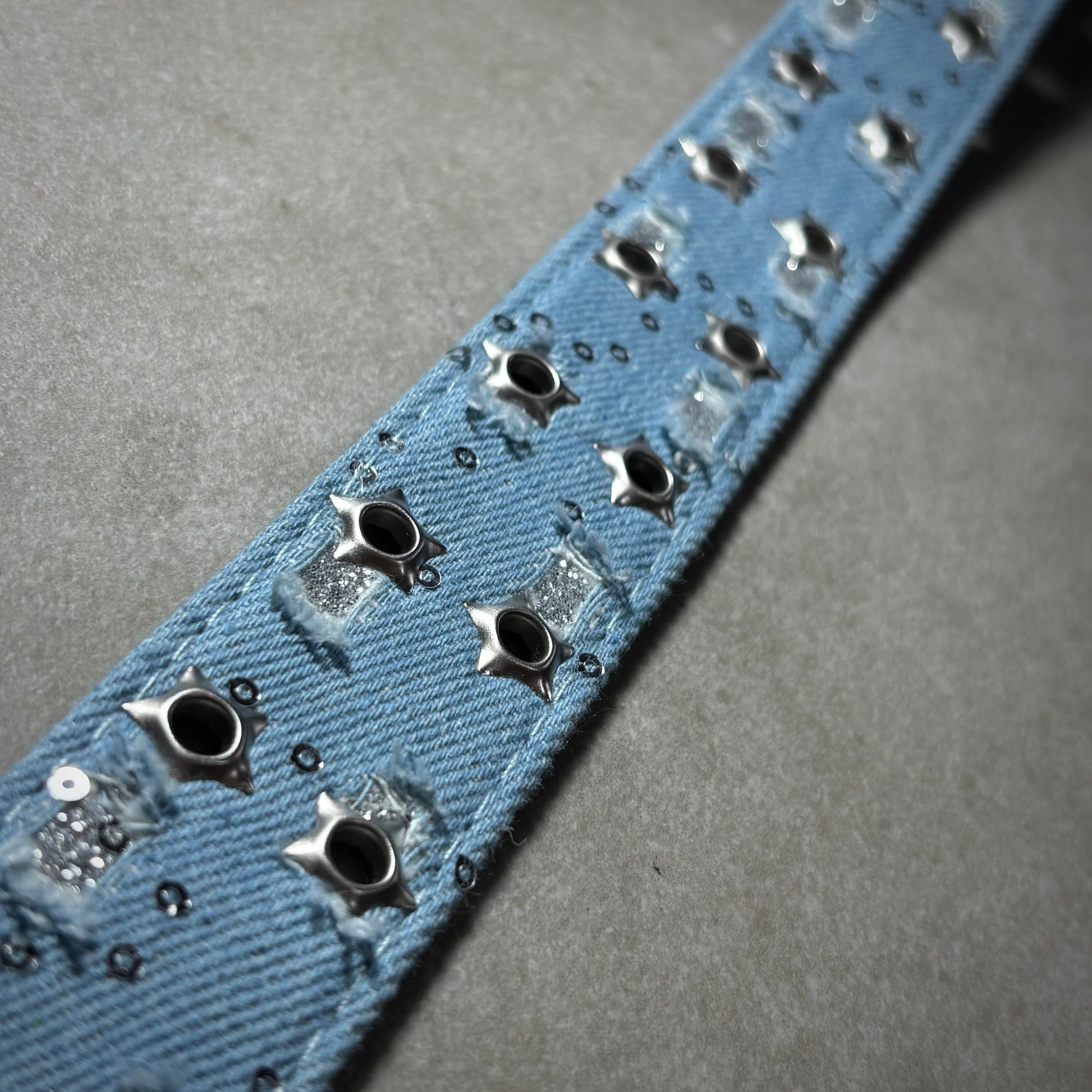 DENIM STAR BELT