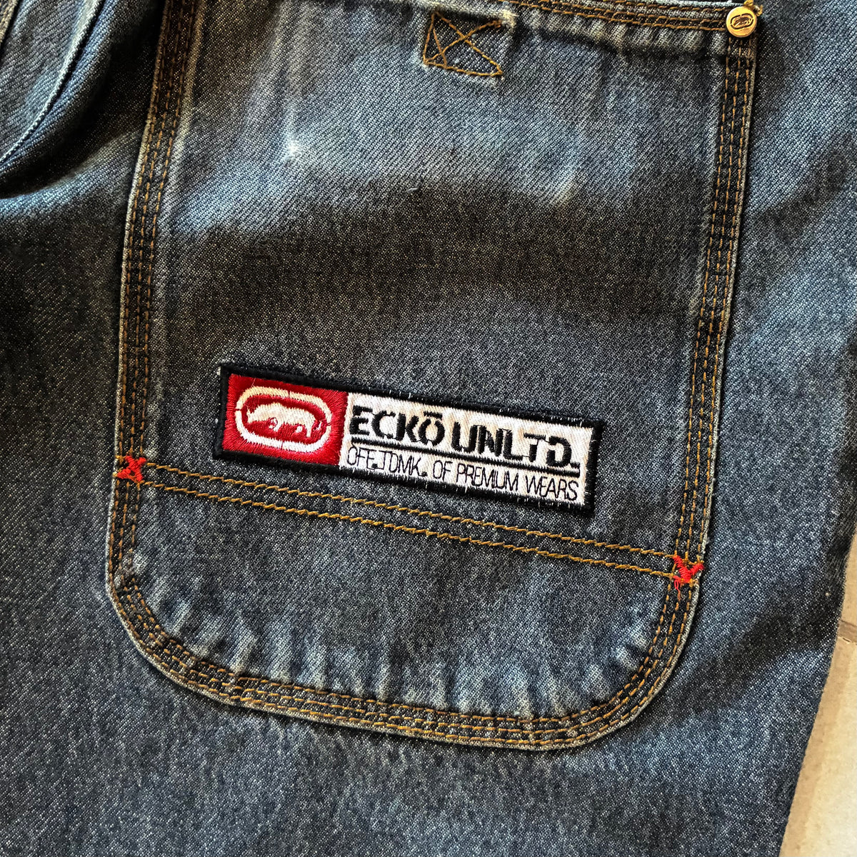 (34/32) ECKO VINTAGE DENIM JEANS RARE