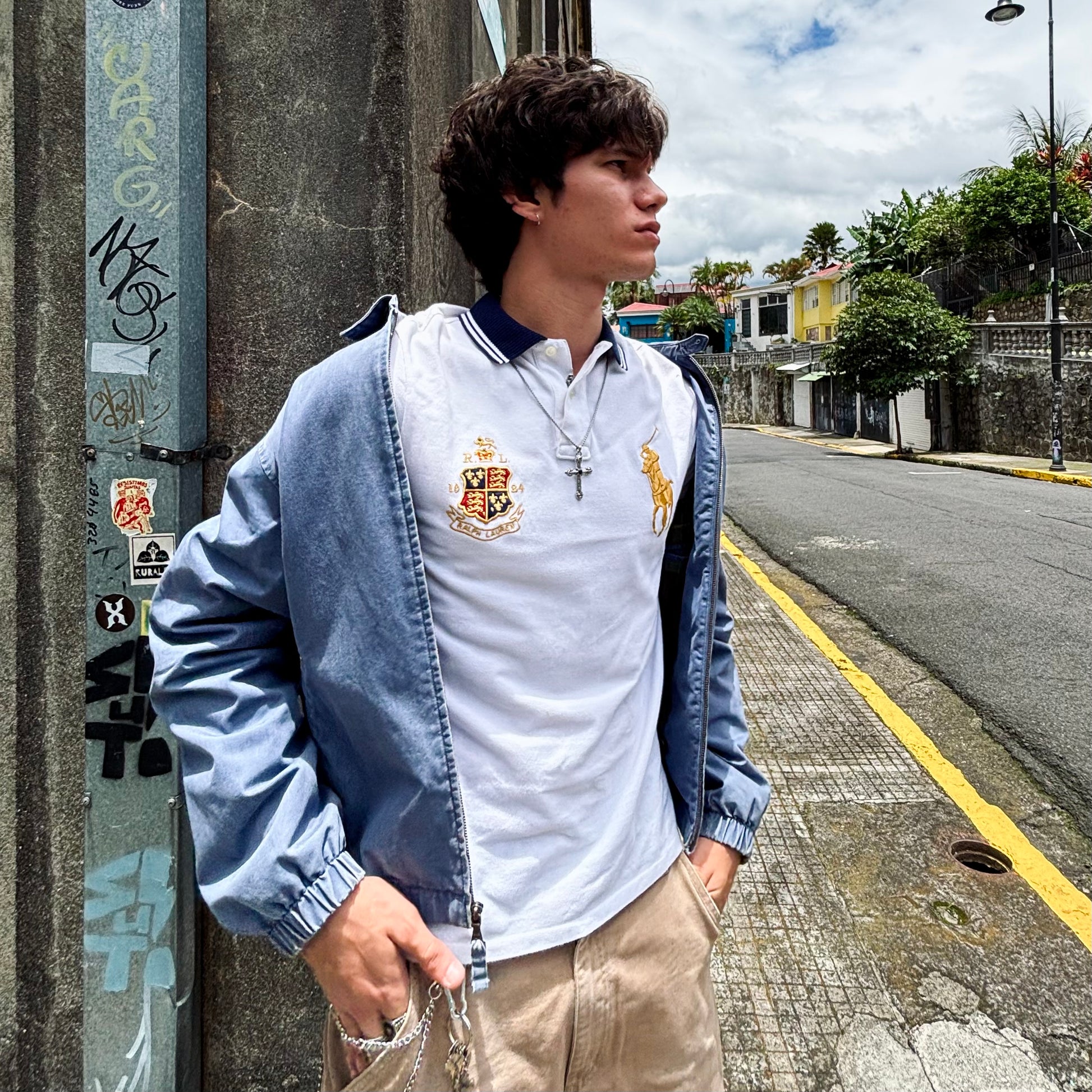 (FIT M) POLO RALPH LAUREN BIG PONY