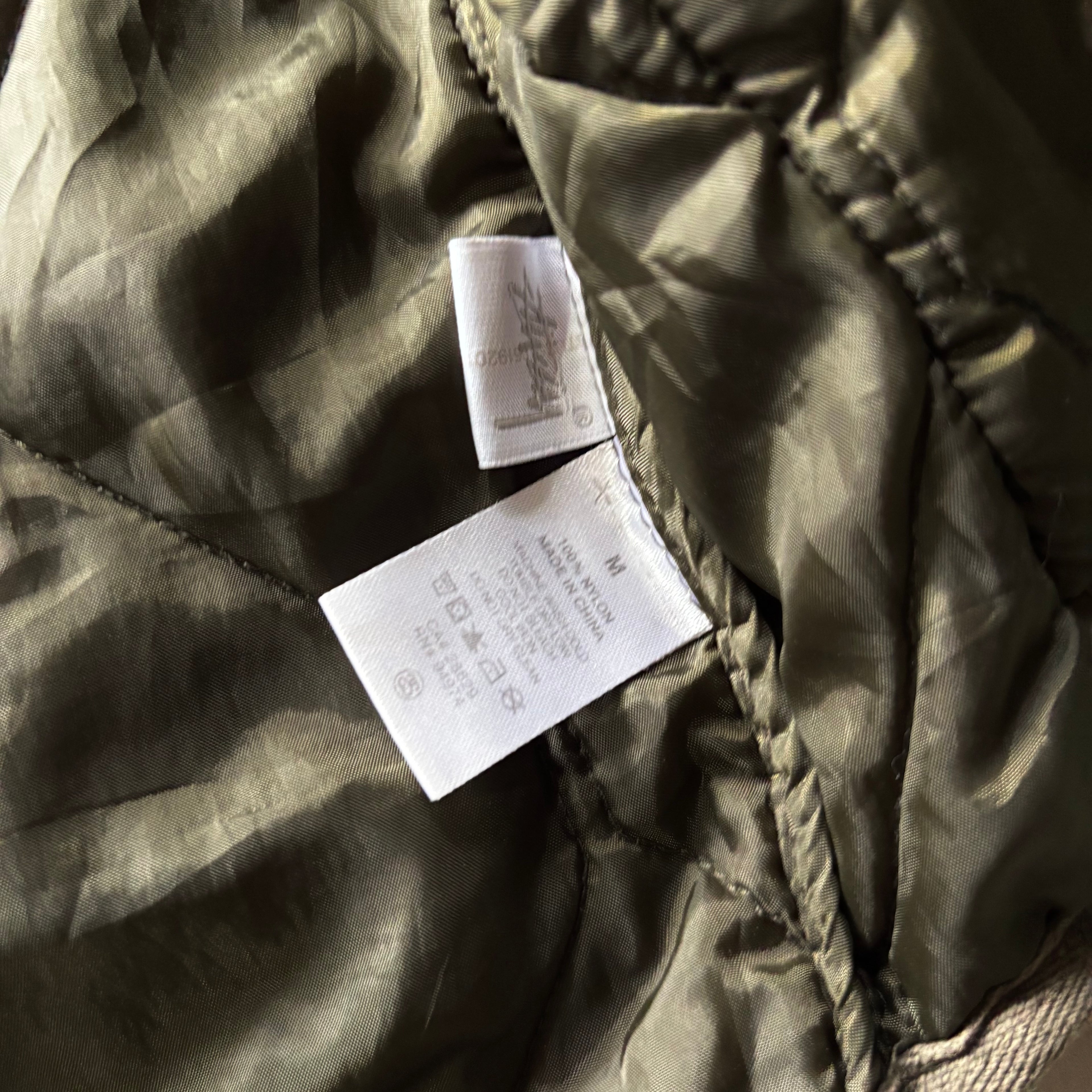 (M FIT L) STUSSY RARE MILITARY BOMBER JACKET