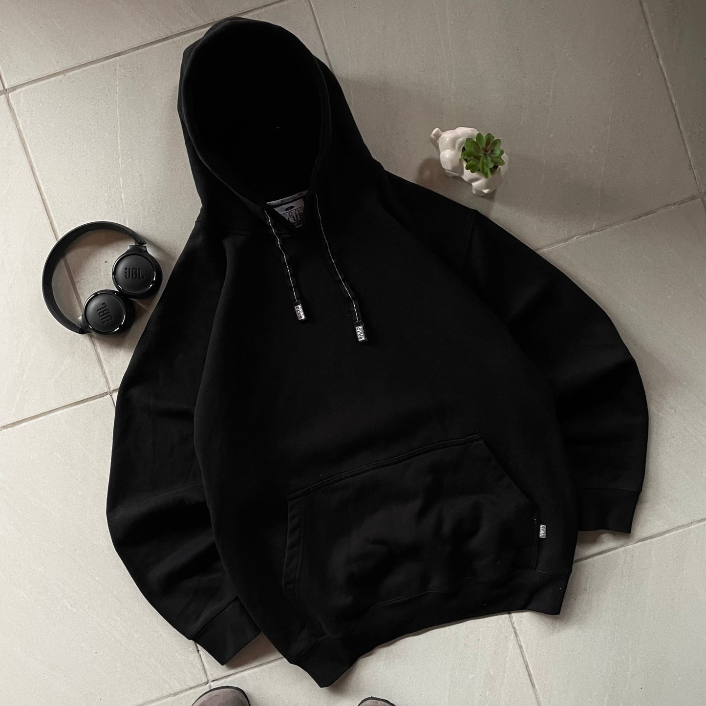 (L) Pro Club Hoodie - Full Black - Rare Item