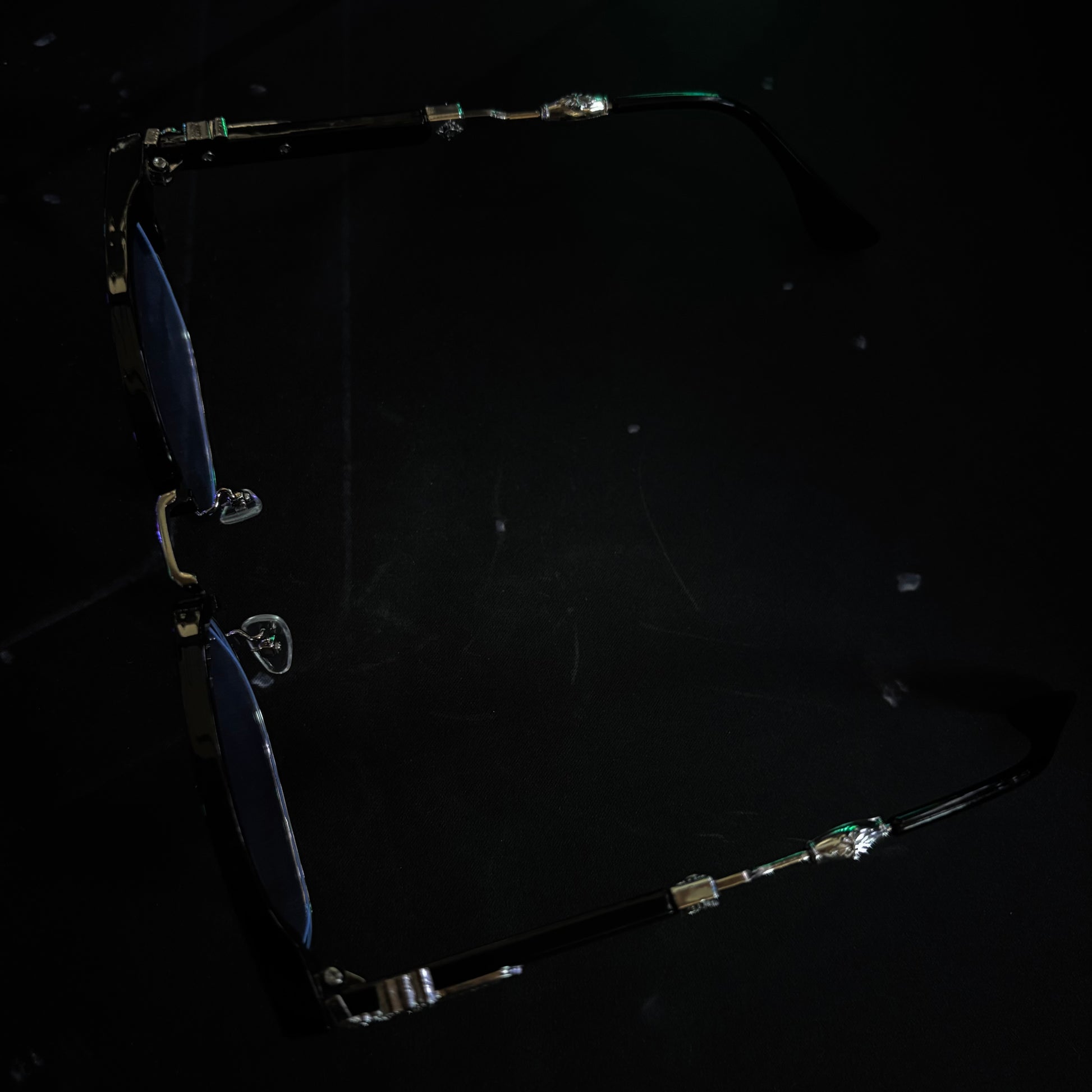 LENTES CHROME HEARTS CON FILTRO AZUL
