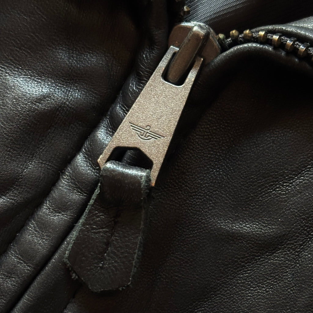 (XXl) DOCKERS LEATHER JACKET