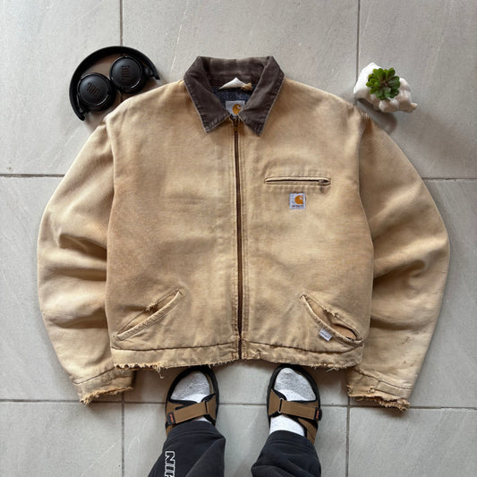 (M BOXY) CARHARTT DETROIT JACKET 80s - ✈️🇺🇸
