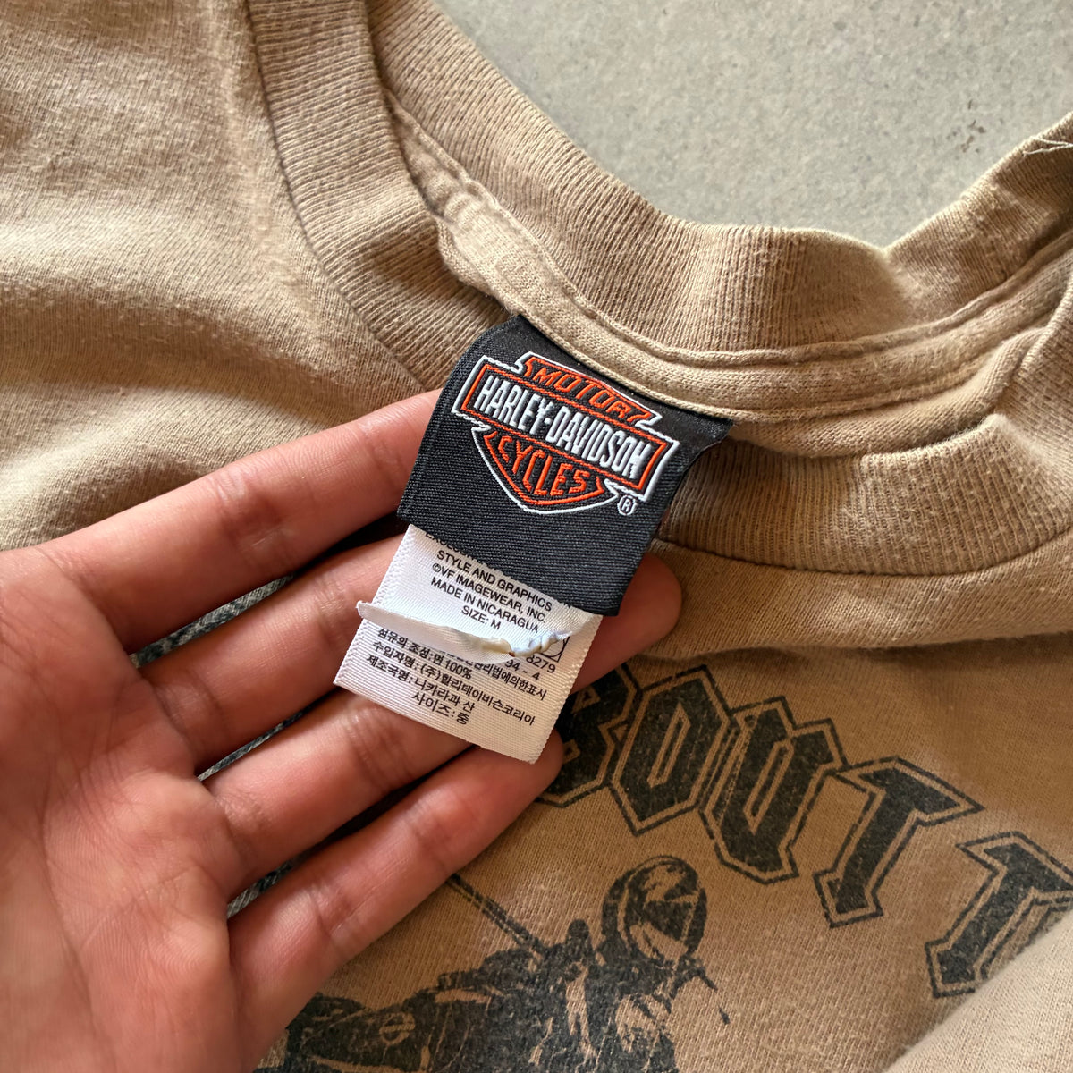 (FIT L) HARLEY DAVIDSON LONG SLEEVE
