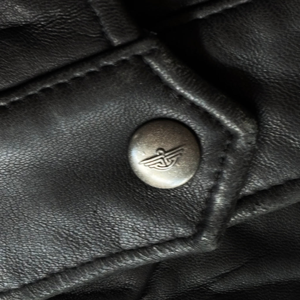 (XXl) DOCKERS LEATHER JACKET