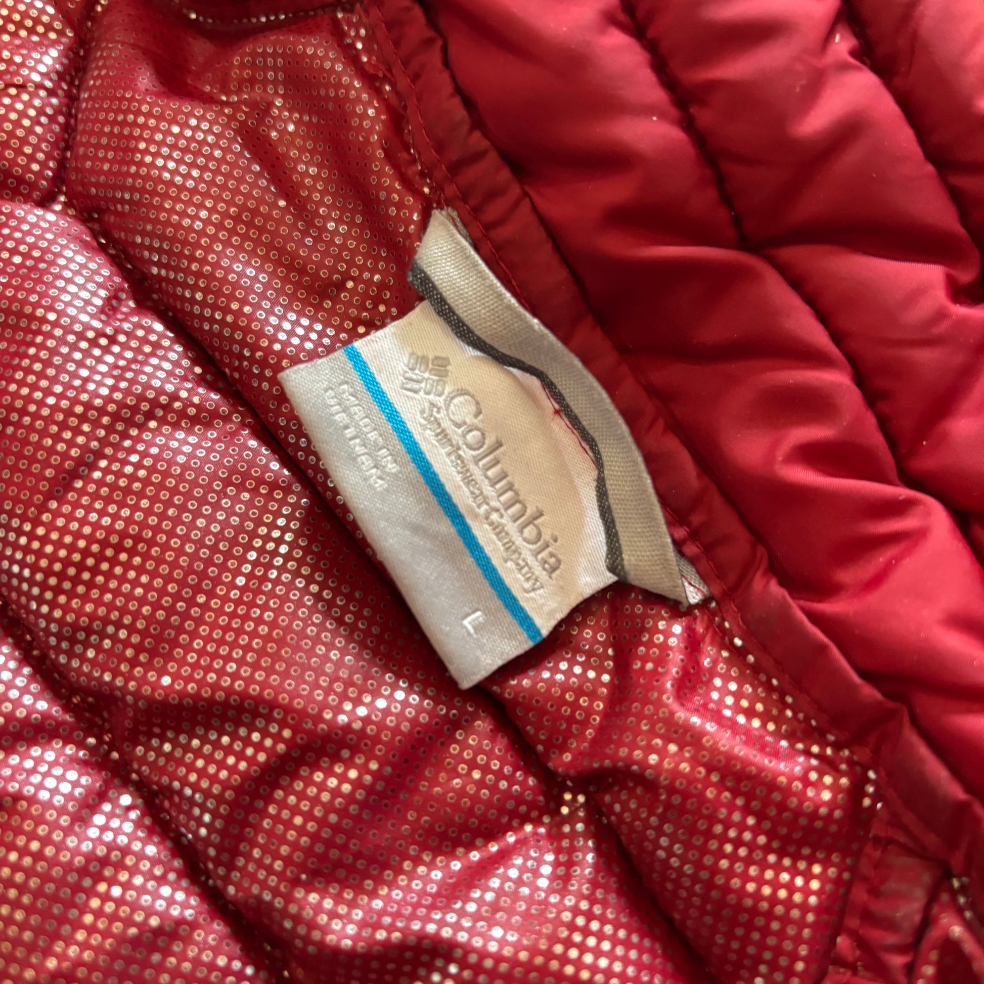 (L) COLUMBIA PUFFER SKI THERMAL