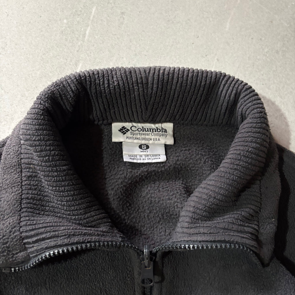 (M BOXY) COLUMBIA FLEECE JACKET GRAY