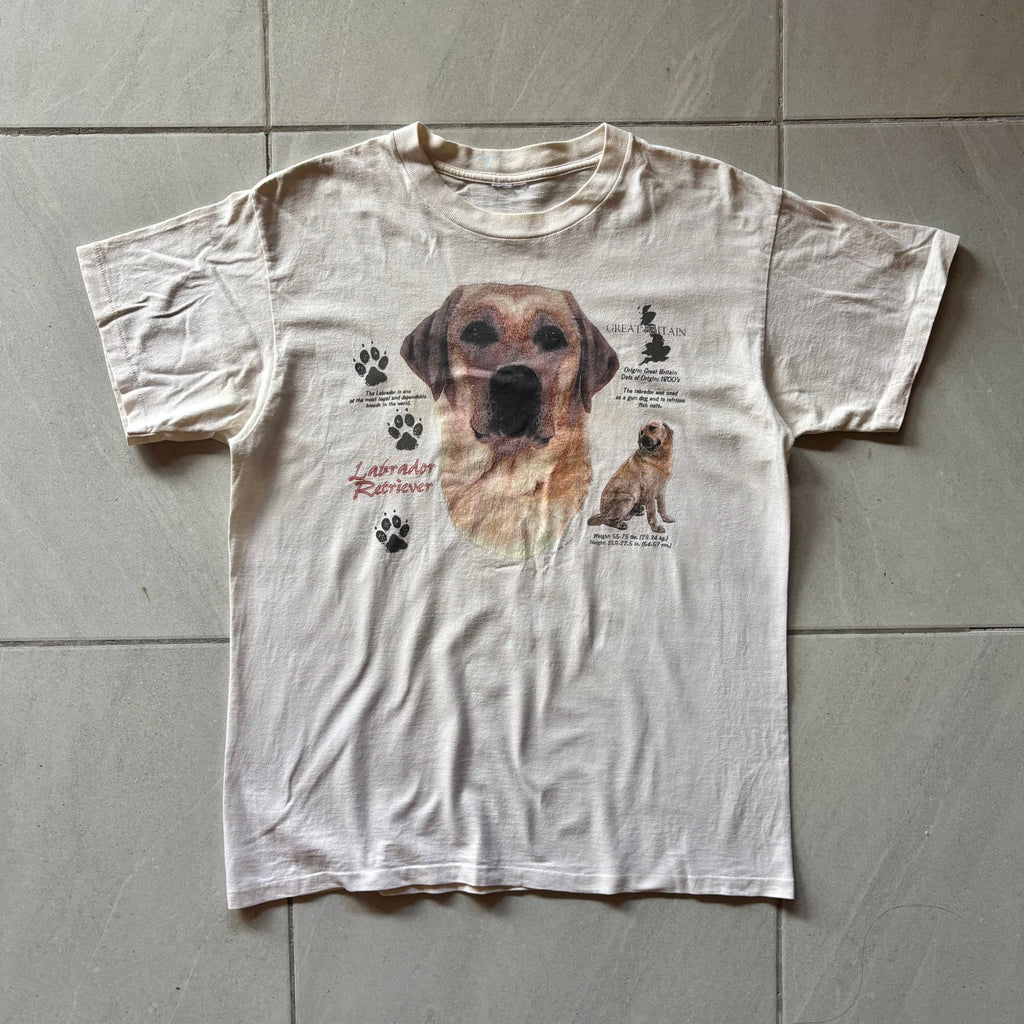 (L) VINTAGE SINGLE STITCH LABRADOR RETRIVER