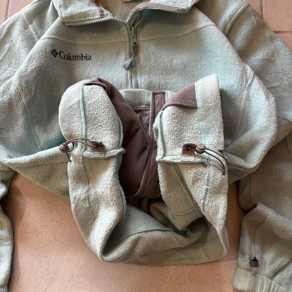(L) COLUMBIA FLEECE JACKET SKY BLUE