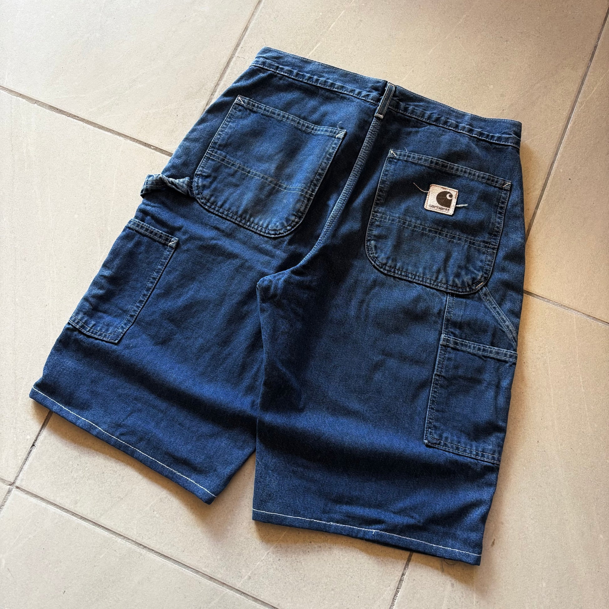 (30) DENIM CARHARTT BIG LOGO JORT