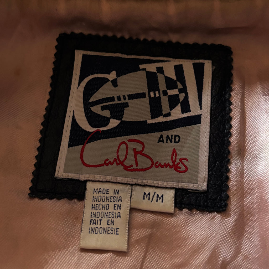 (L) VINTAGE 90's NFL COWBOYS LEATHER JACKET