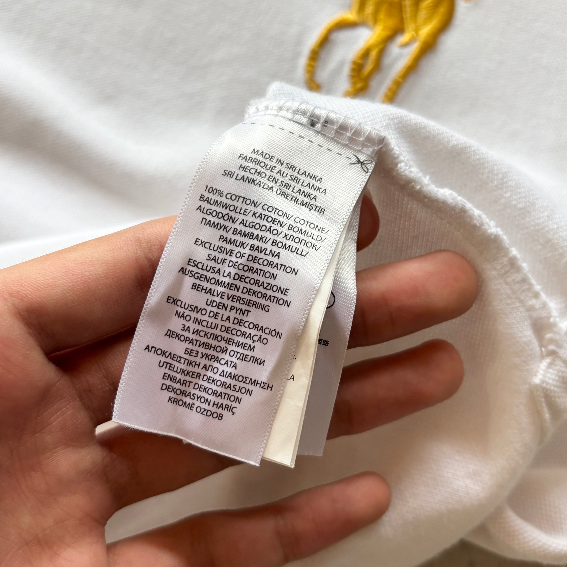 (FIT M) POLO RALPH LAUREN BIG PONY