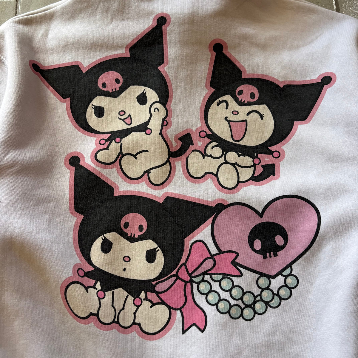 (L) KUROMI HOODIE