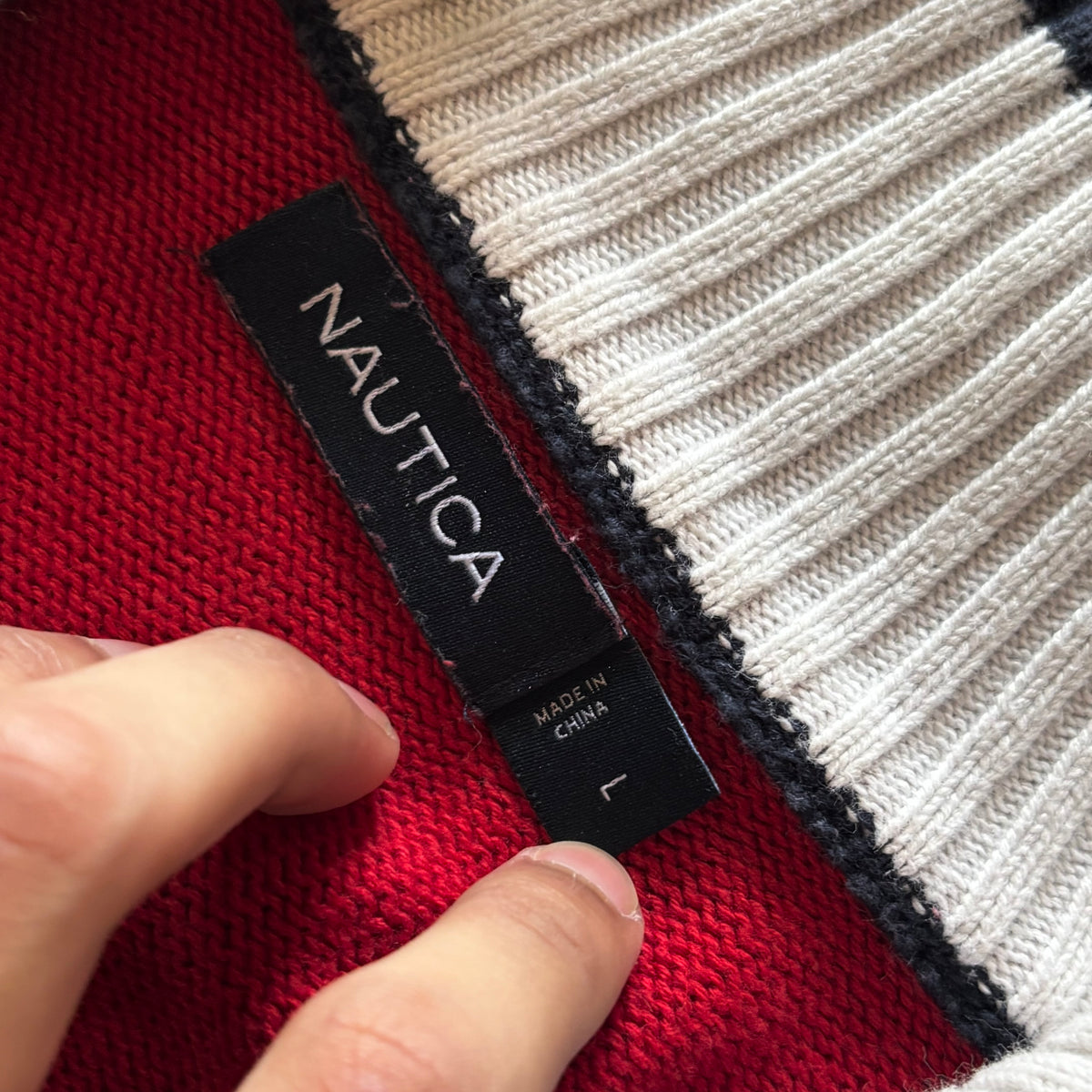 (L) NAUTICA FLEECE JACKET