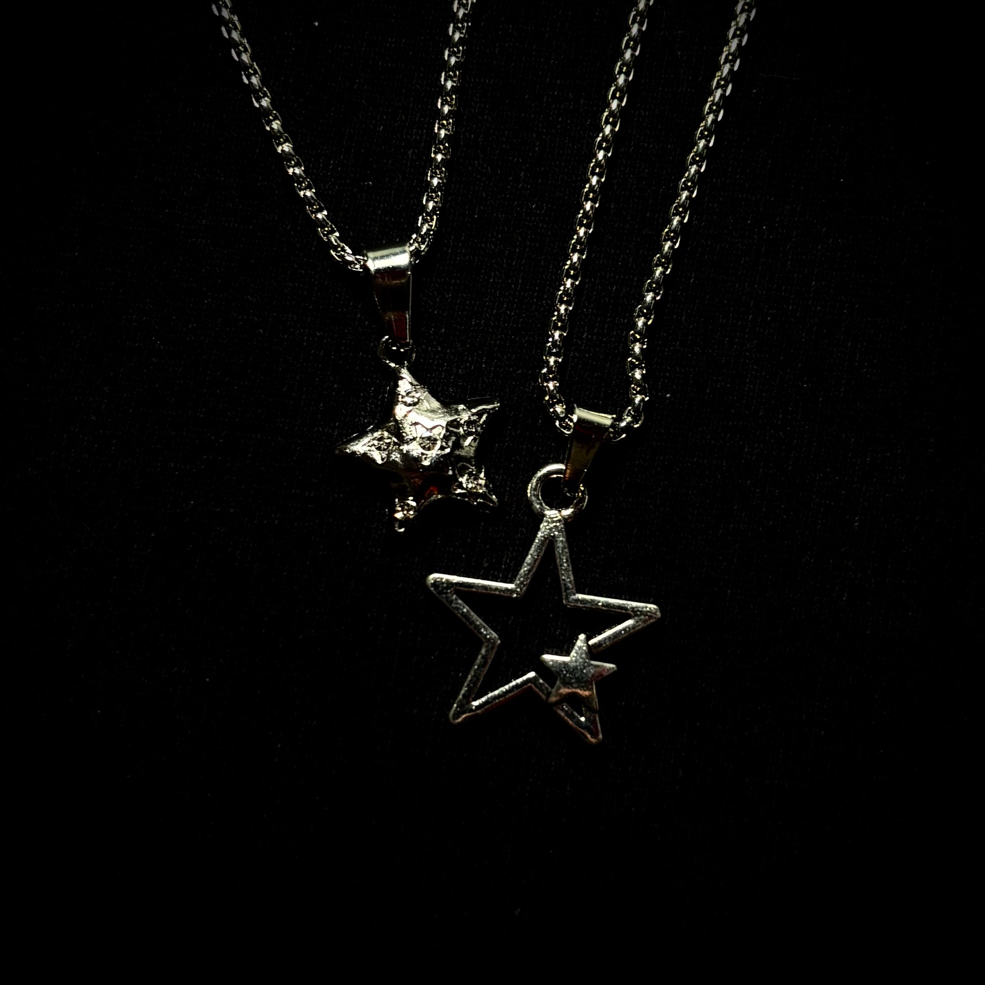 MINIMALIST STARS NECKLACE (PACK 2)