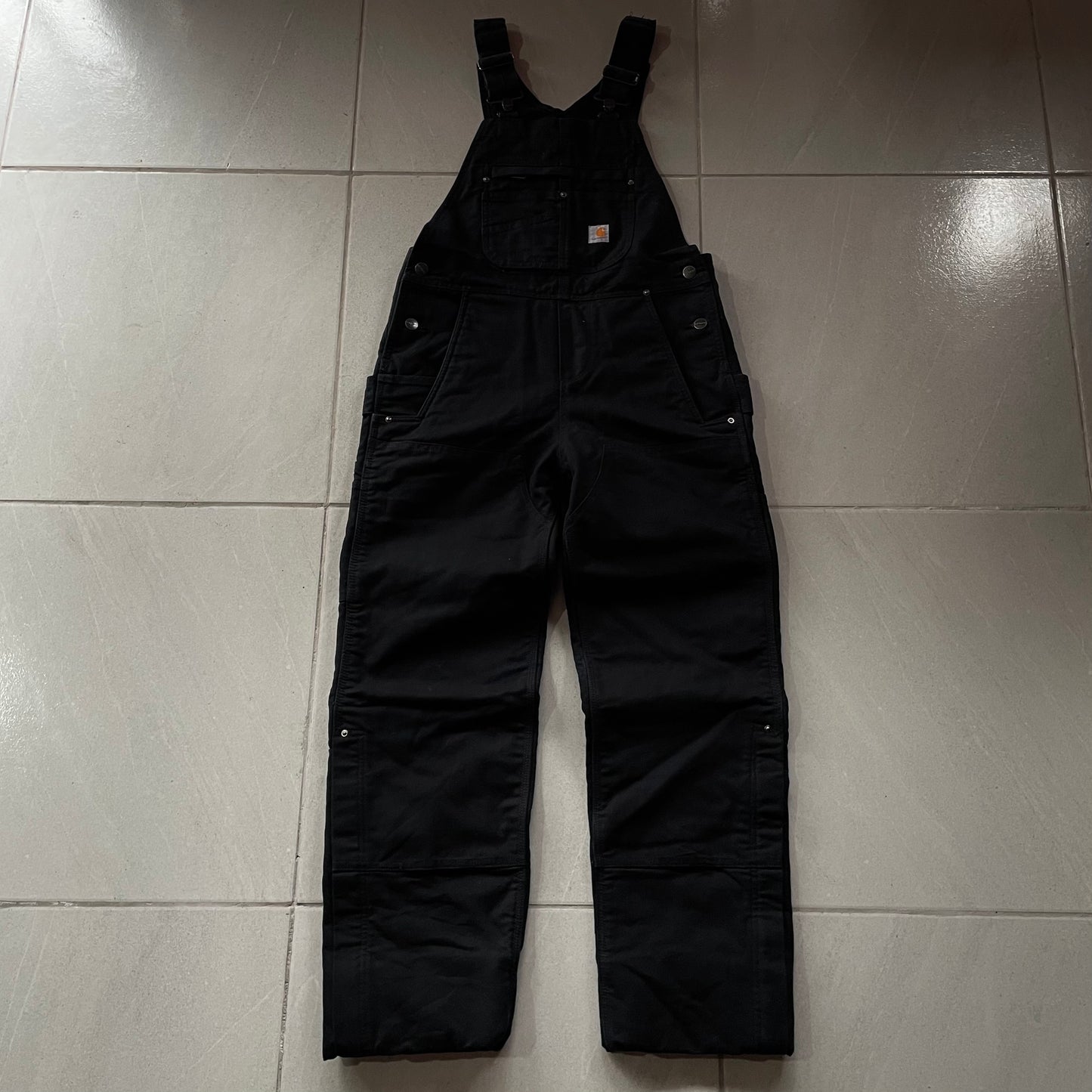 (XS) Carhartt Overol Nuevo Full Black Sin Detalles