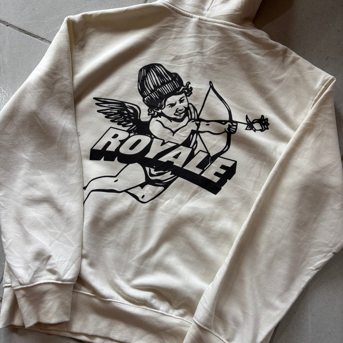 (M BOXY) ROYALE ANGELS HOODIE ZIP UP