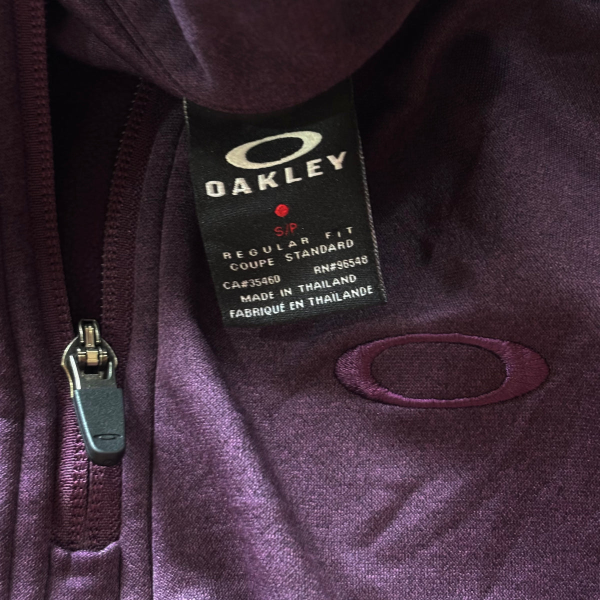 (S) OAKLEY FLEECE JACKET