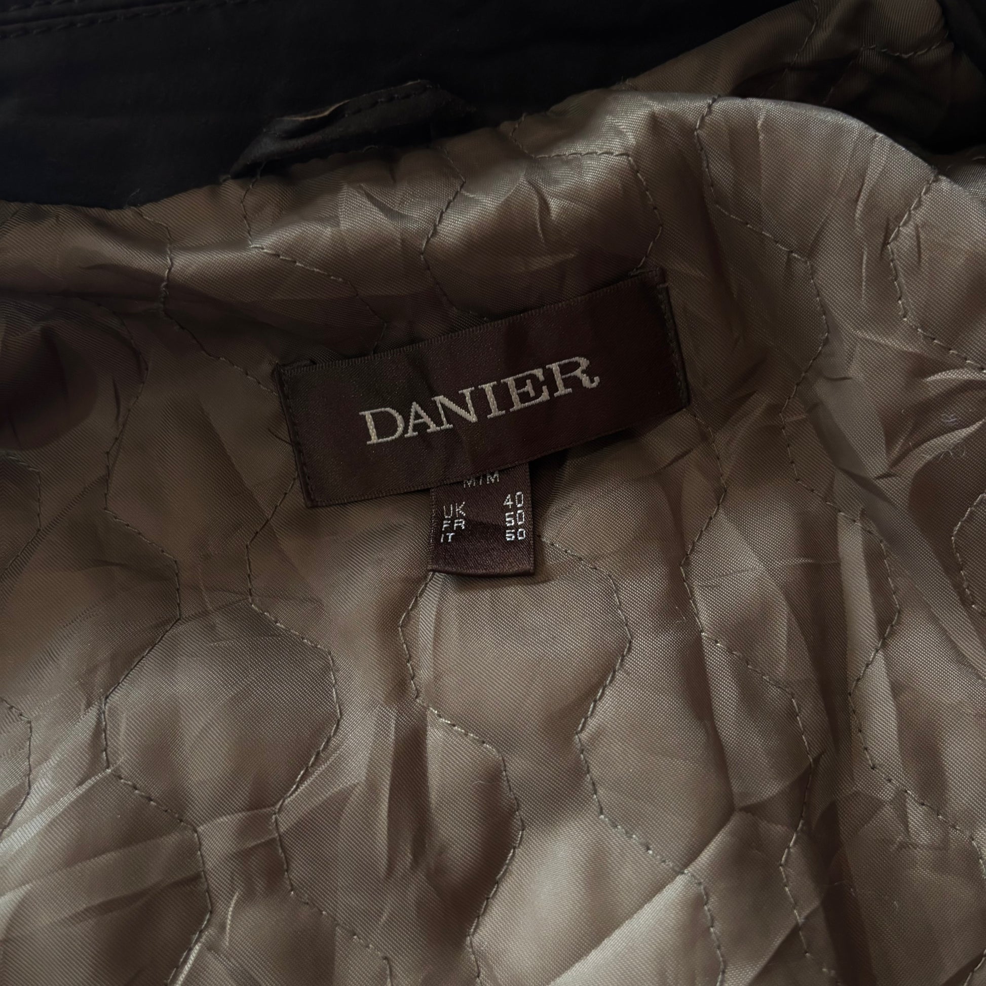 (L) DANIER LEATHER JACKET MOCCA