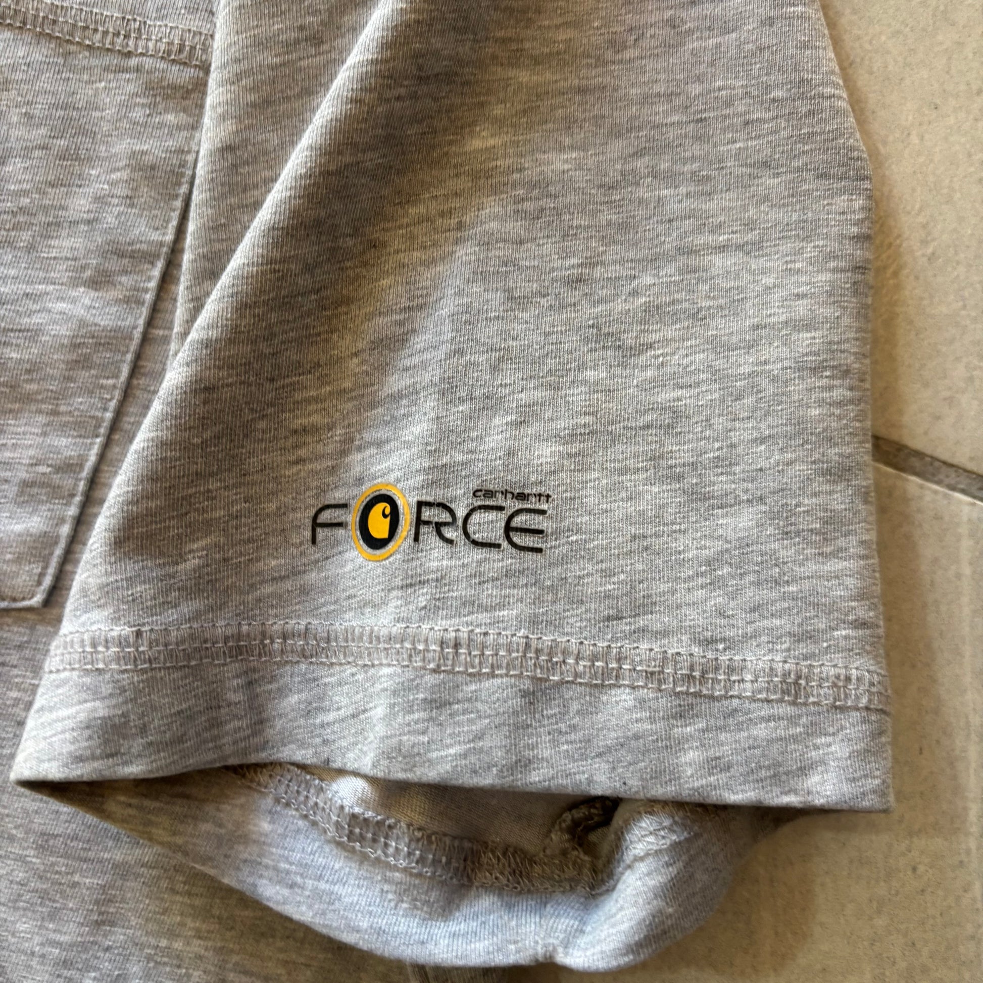 (M) CARHARTT POCKET TEE GRAY