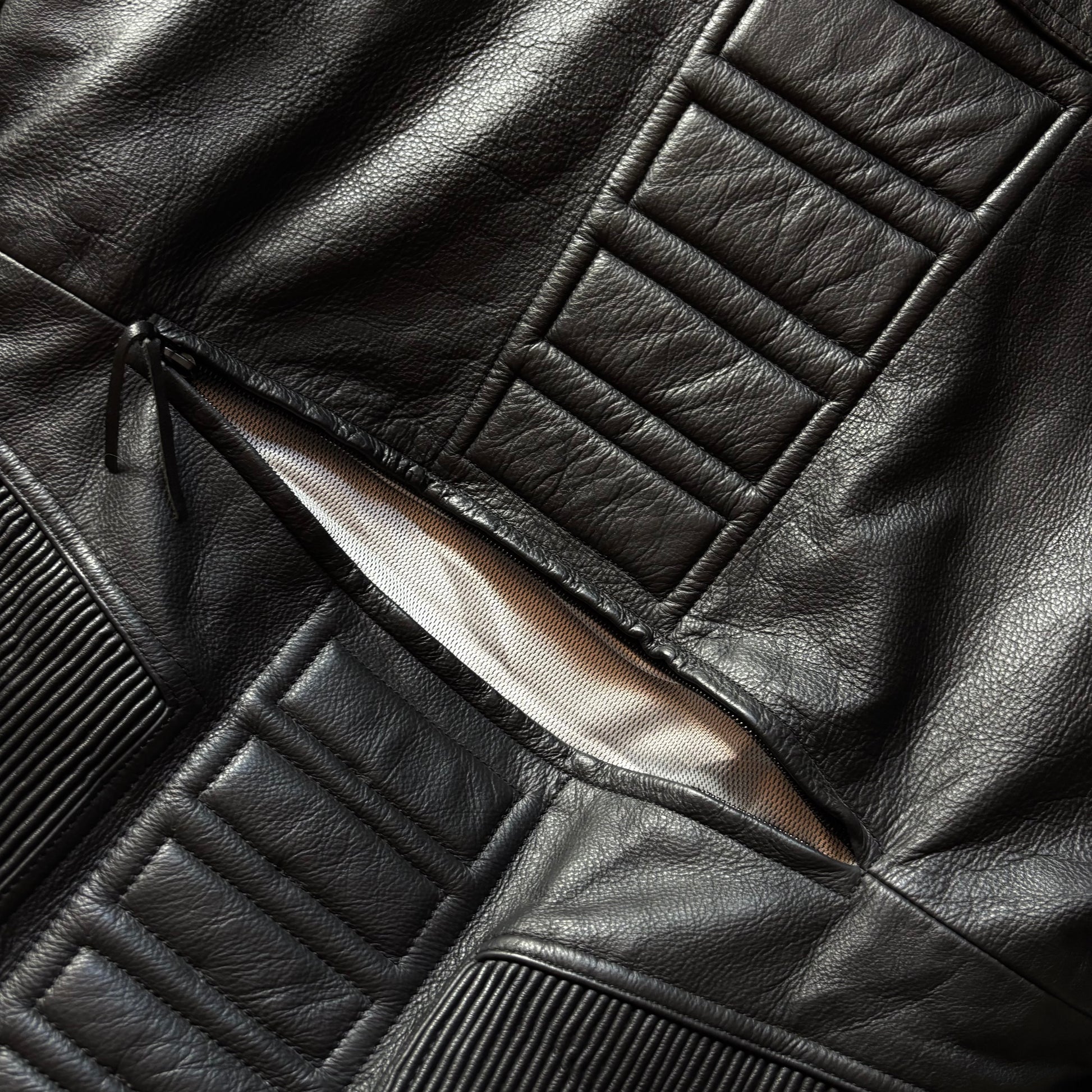 (S FIT M BOXY) HARLEY DAVIDSON MOTORCYCLE LEATHER JACKET