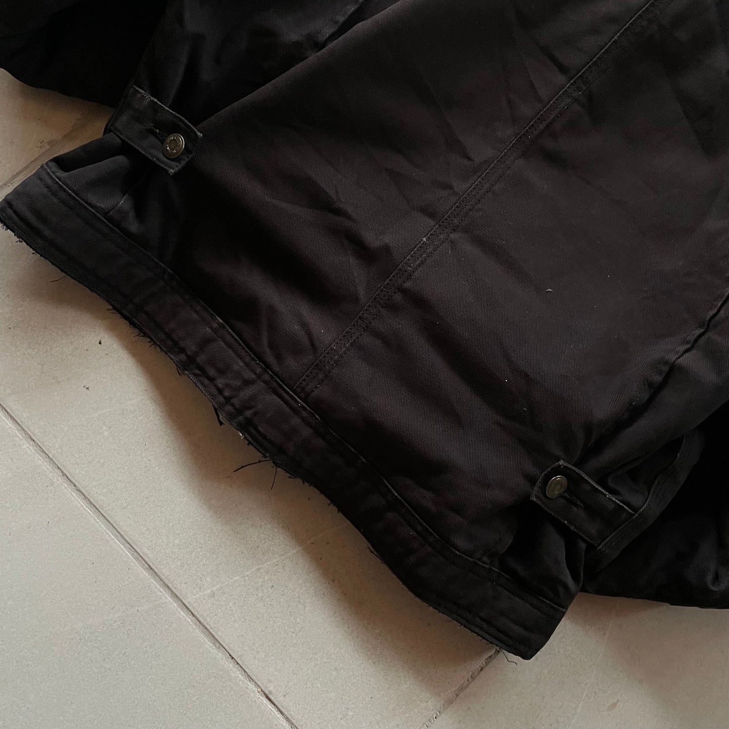 (S fit M Cropp)Overol Jacket Dickies Café Faded