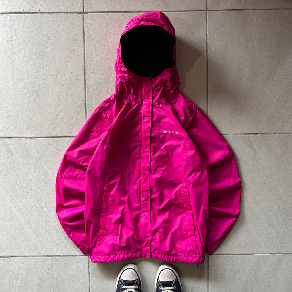 (L) COLUMBIA WINDBREAKER - ZIP DAMAGE