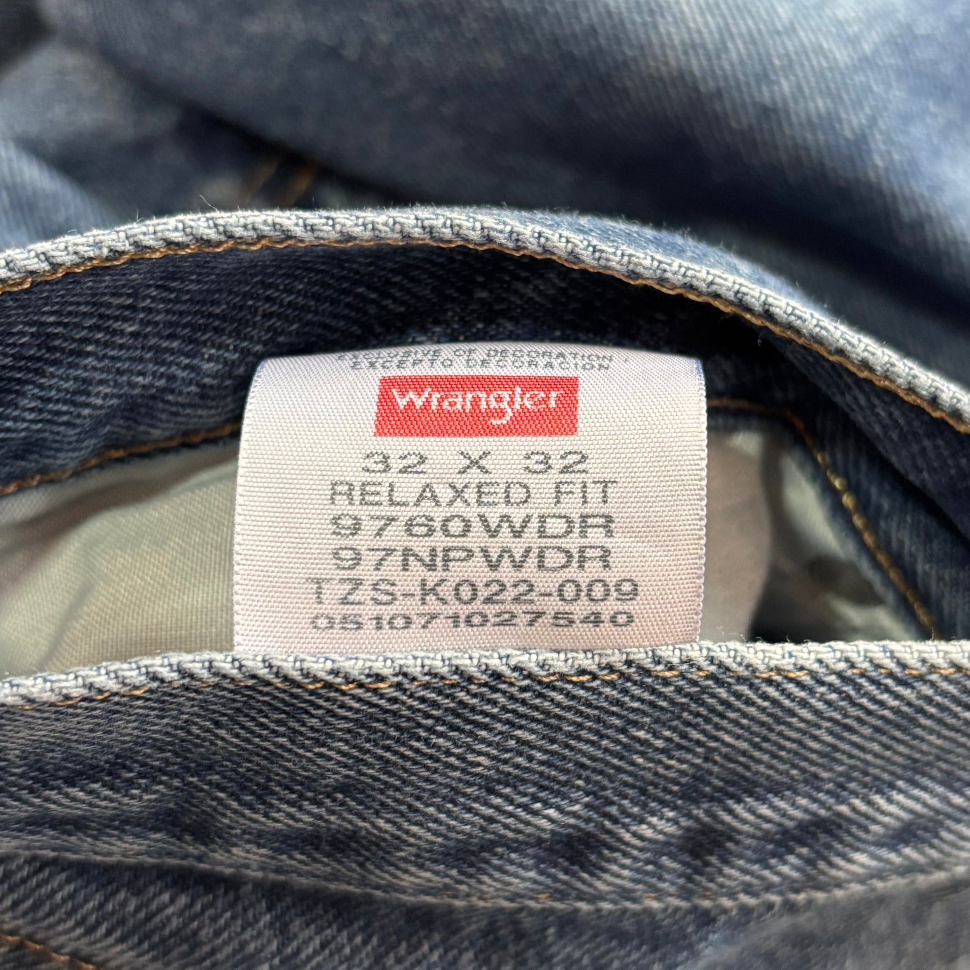 (32/32) WRANGLER DARK DENIM PANT