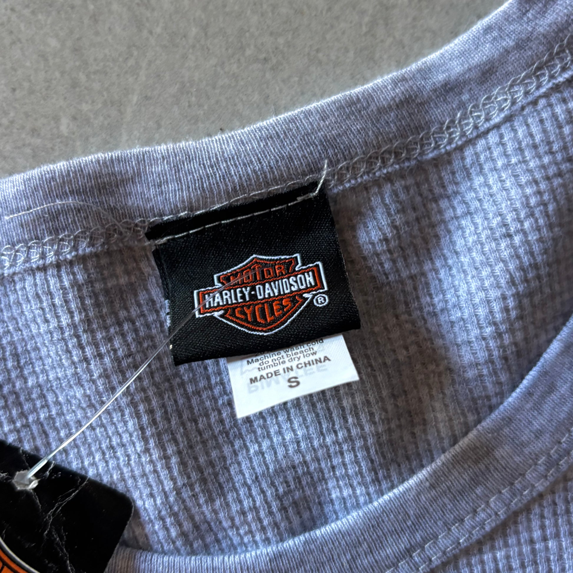 (S) HARLEY DAVIDSON LONG SLEEVE - NEW