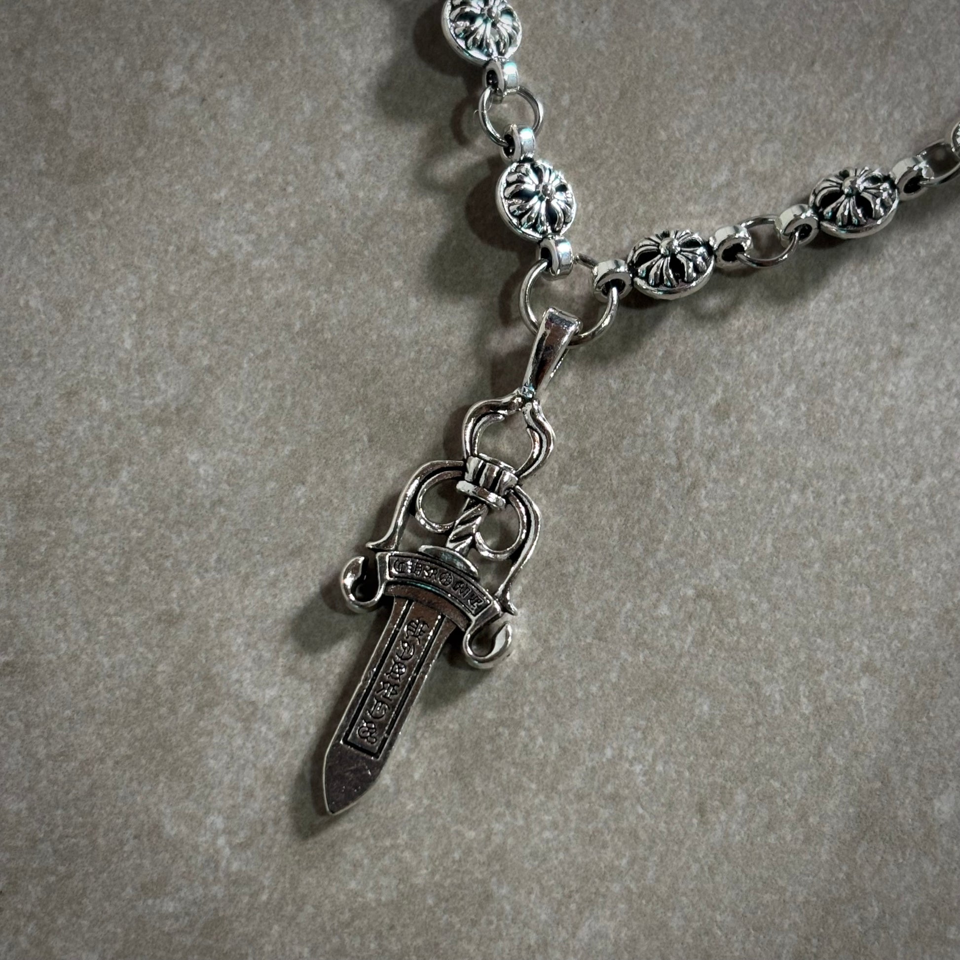 CHROME HEARTS DAGA NECKLACE