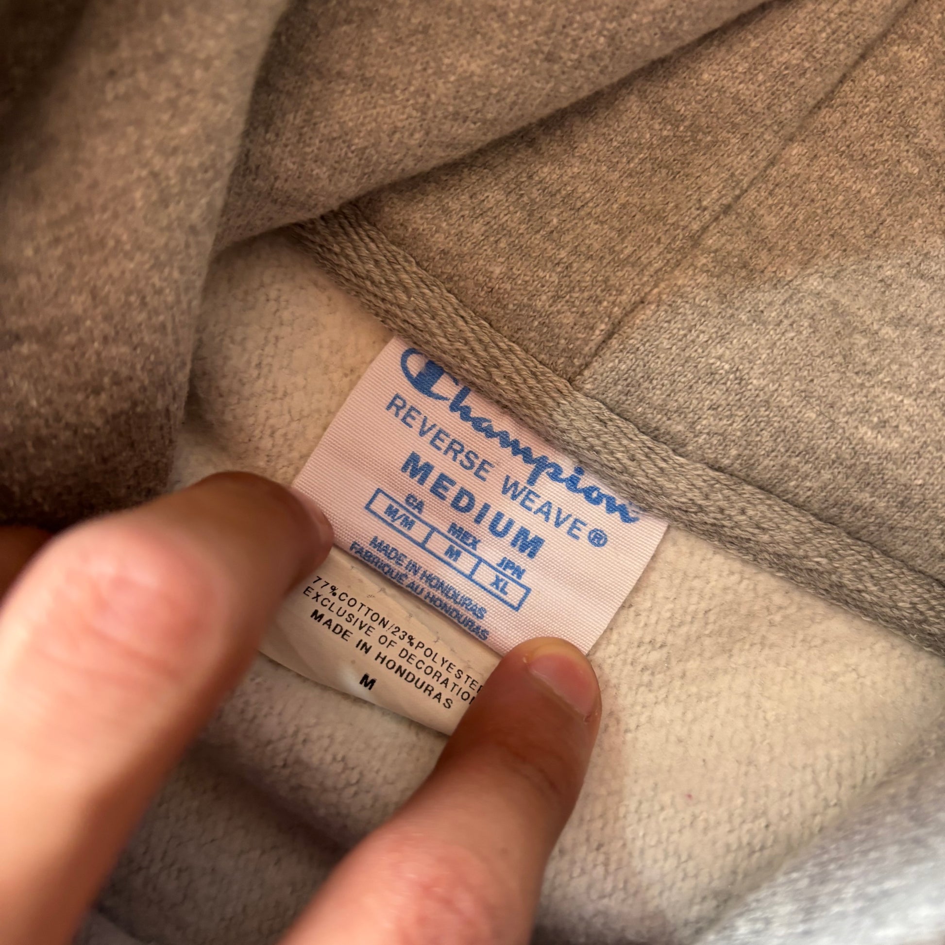 (XS) CHAMPION REVERSE WEAVE HOODIE