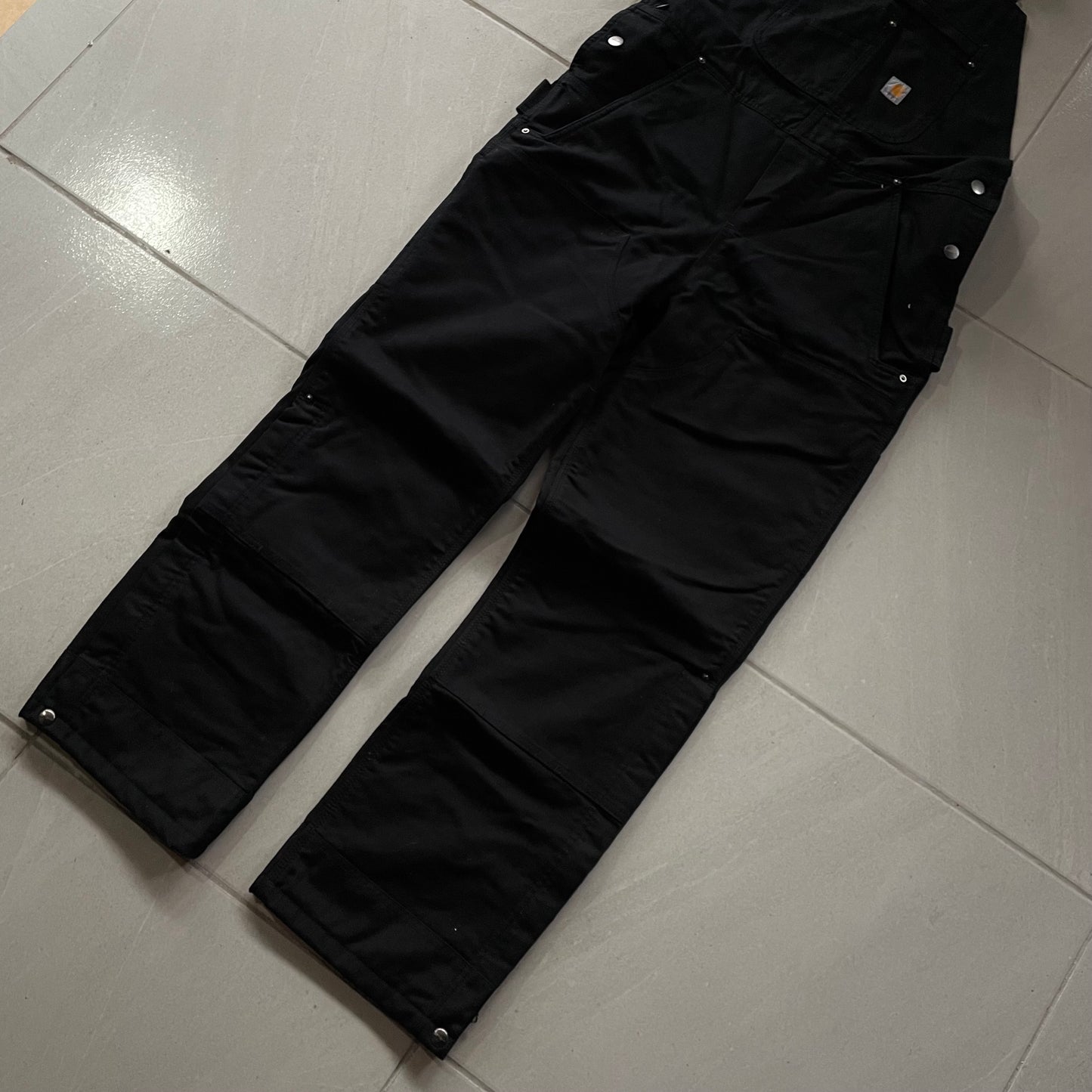 (L) Carhartt Overol Nuevo Full Black Sin Detalles