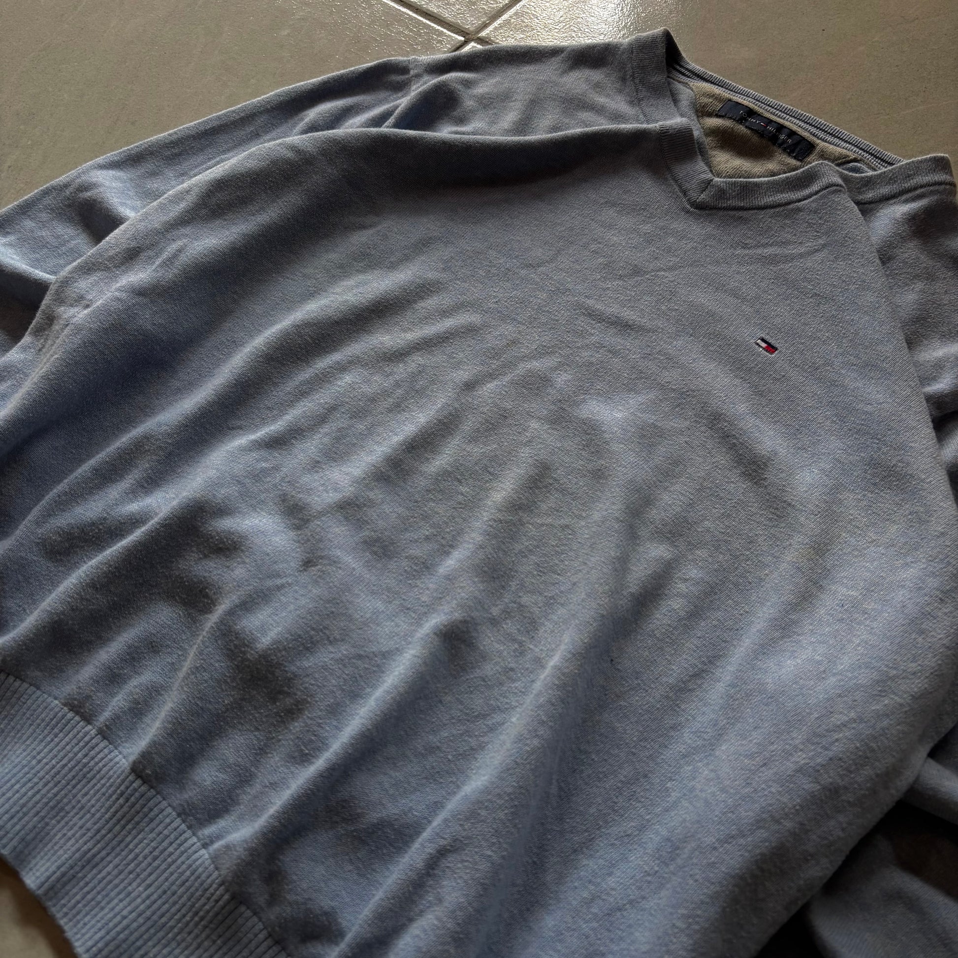 (L) SWEATER TOMMY HILFIGER SKY BLUE