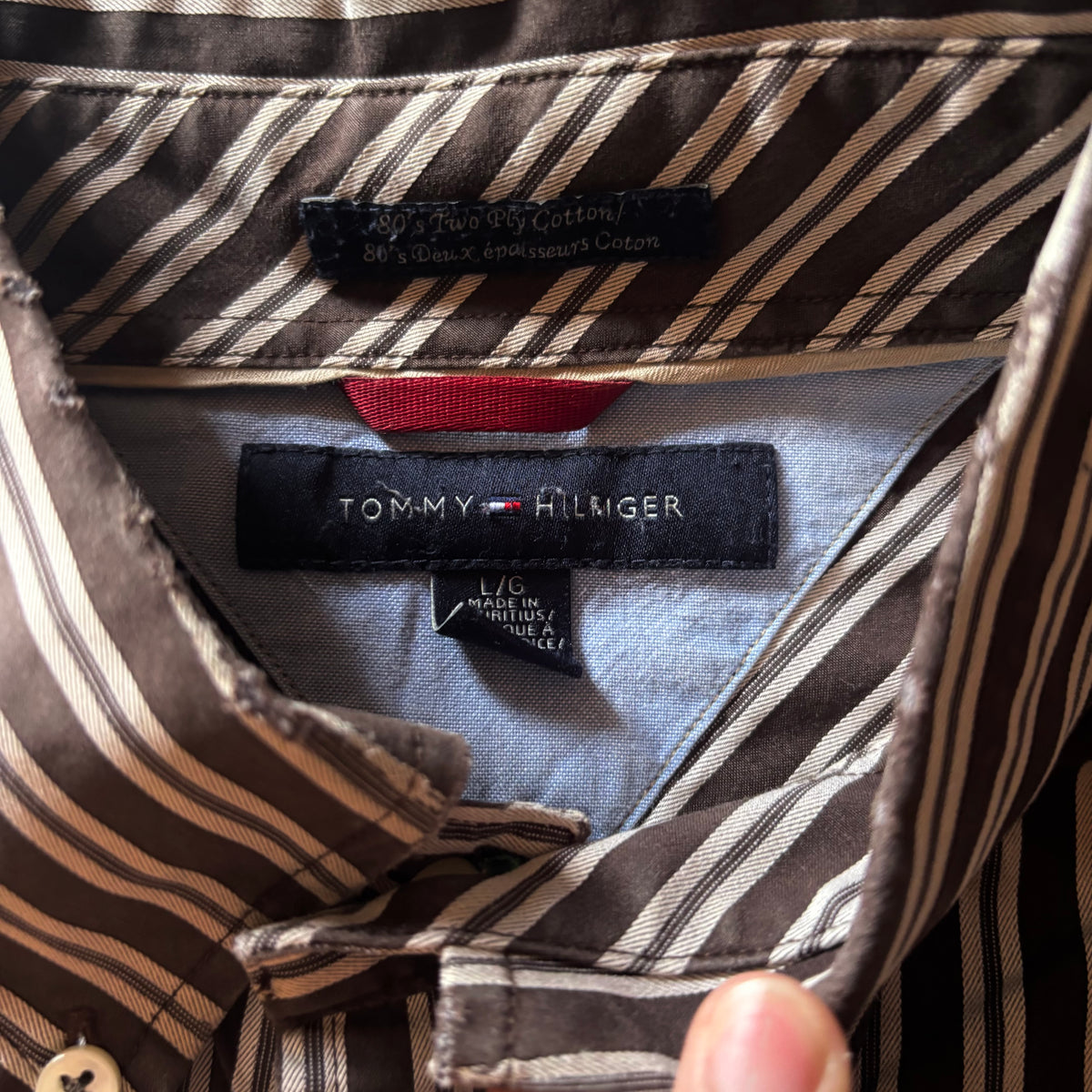 (L) TOMMY HILFIGER LONGSLEEVE