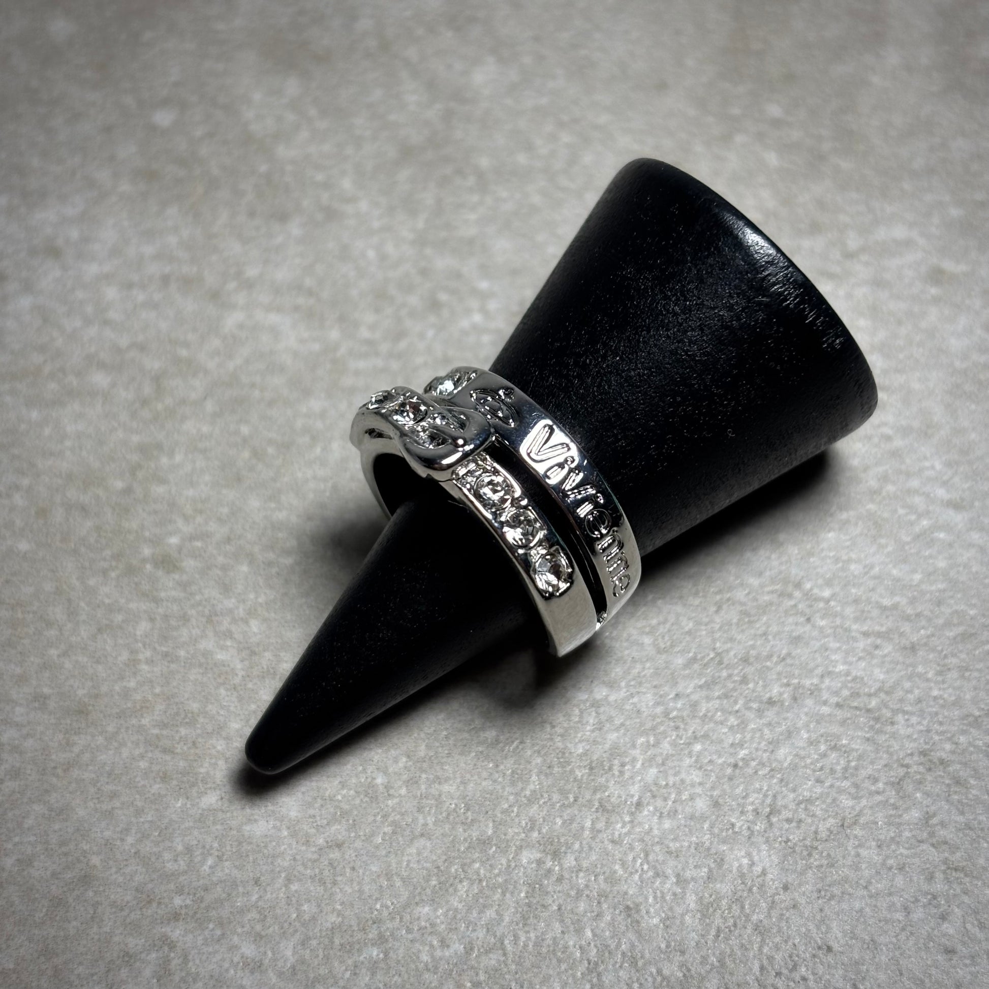 VIVIENNE WESTWOOD MOISSANITE RING