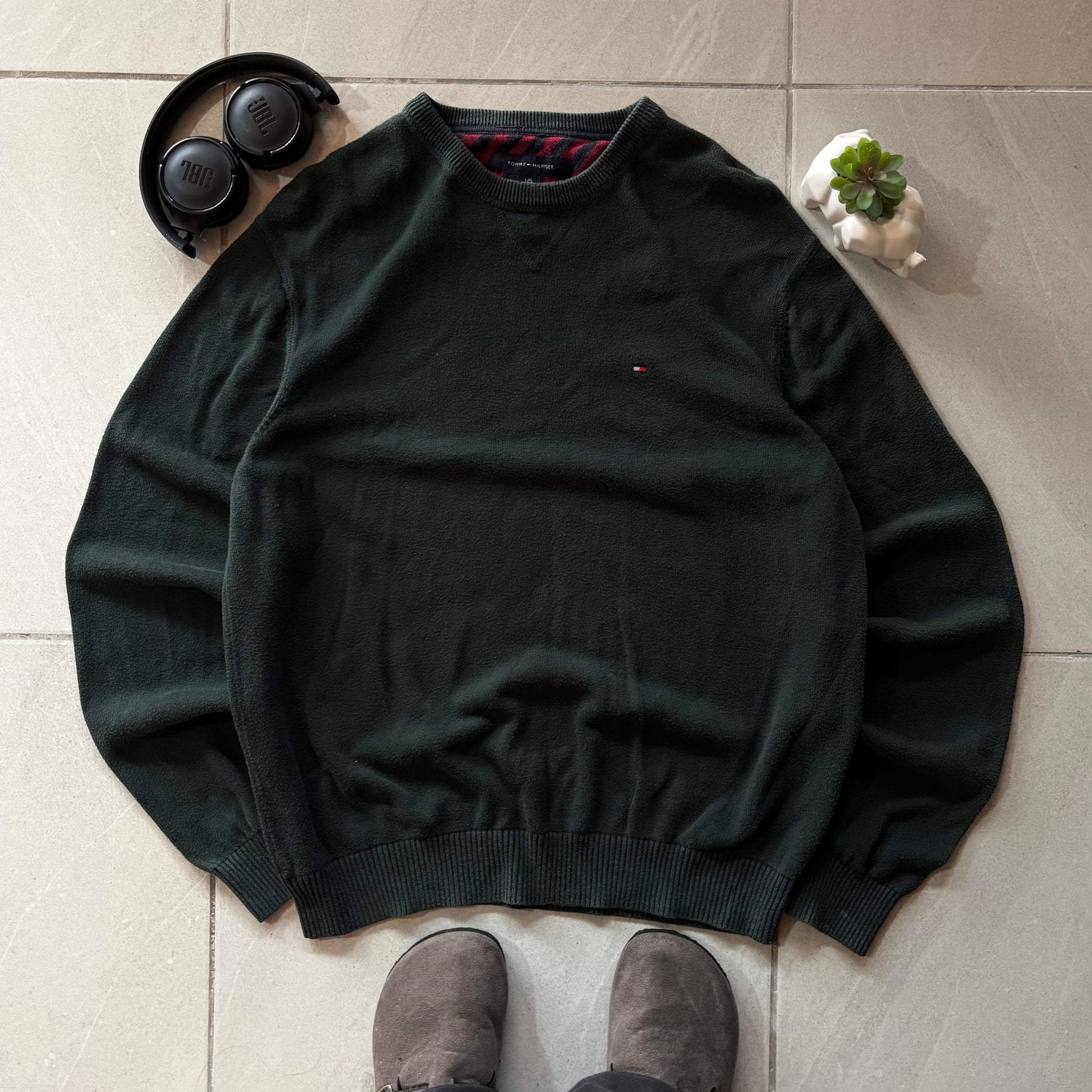 (L) TOMMY HILFIGER CREWNECK - NEW