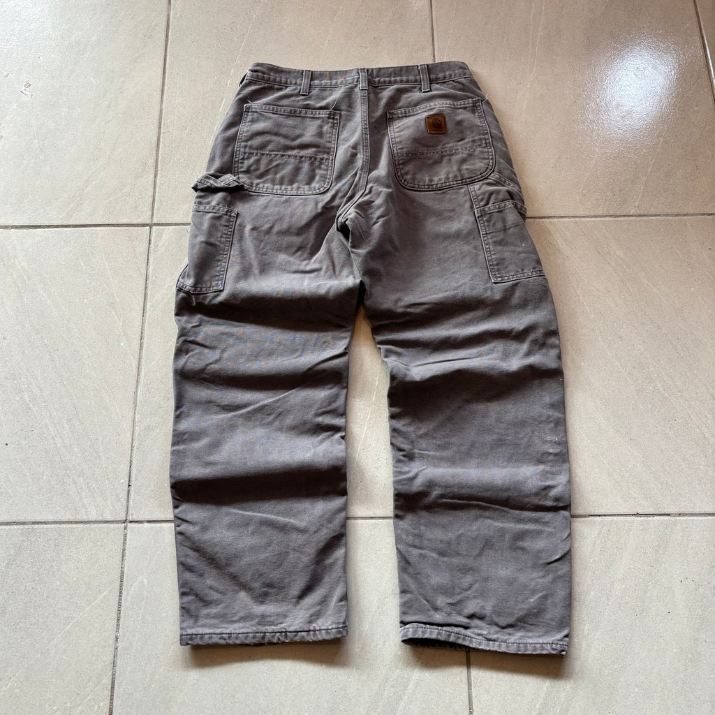 (32/30) VINTAGE CARHARTT BIG LOGO FRANELA PANT