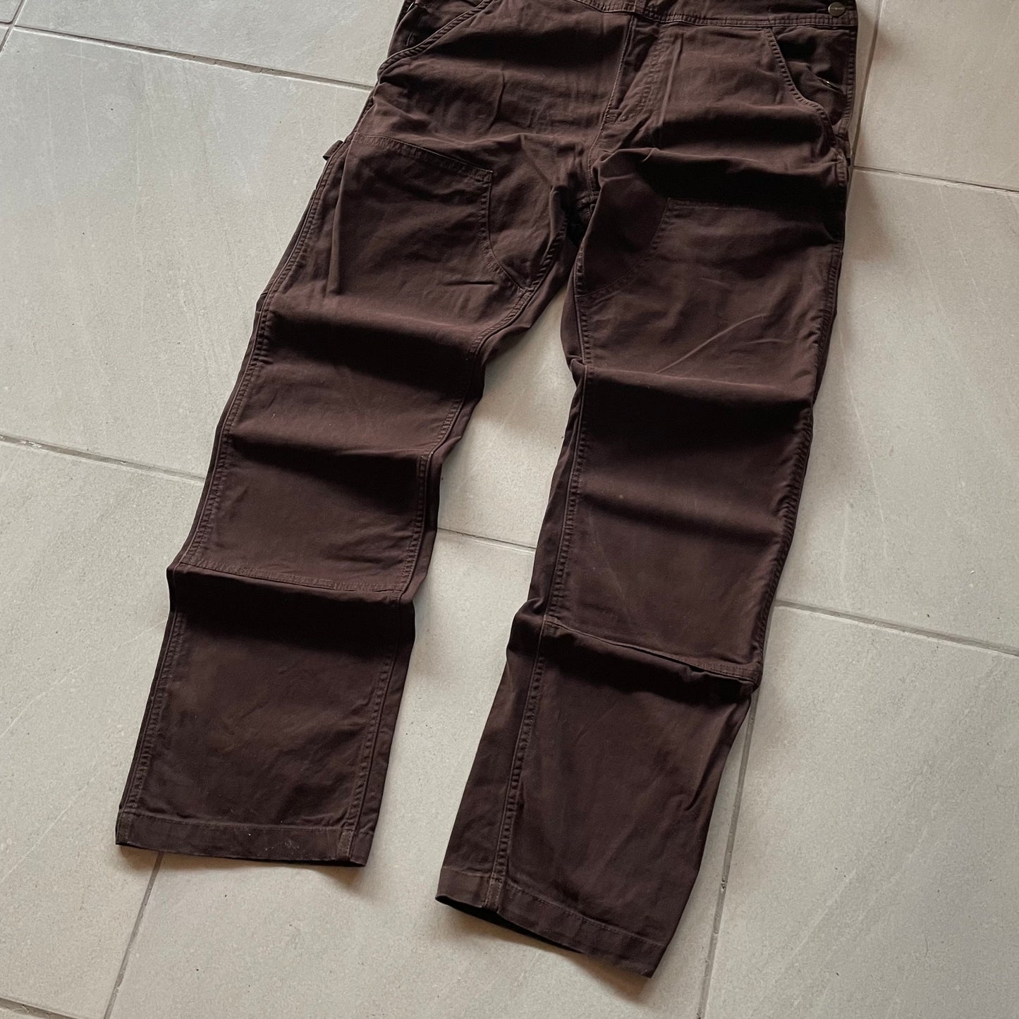 (M) Carhartt Overol - Café - NEW