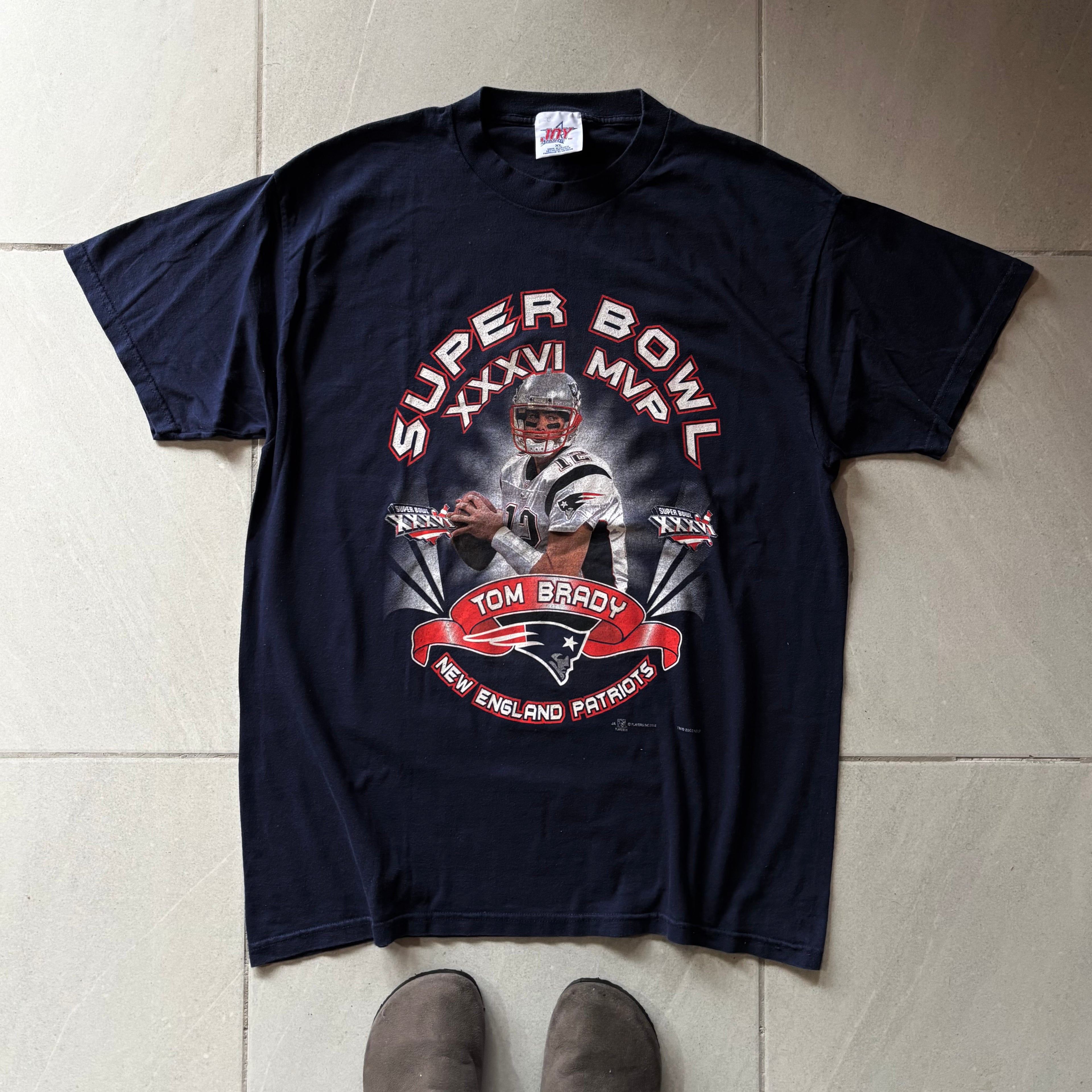 (Xl) VINTAGE TOM BRADY TEE
