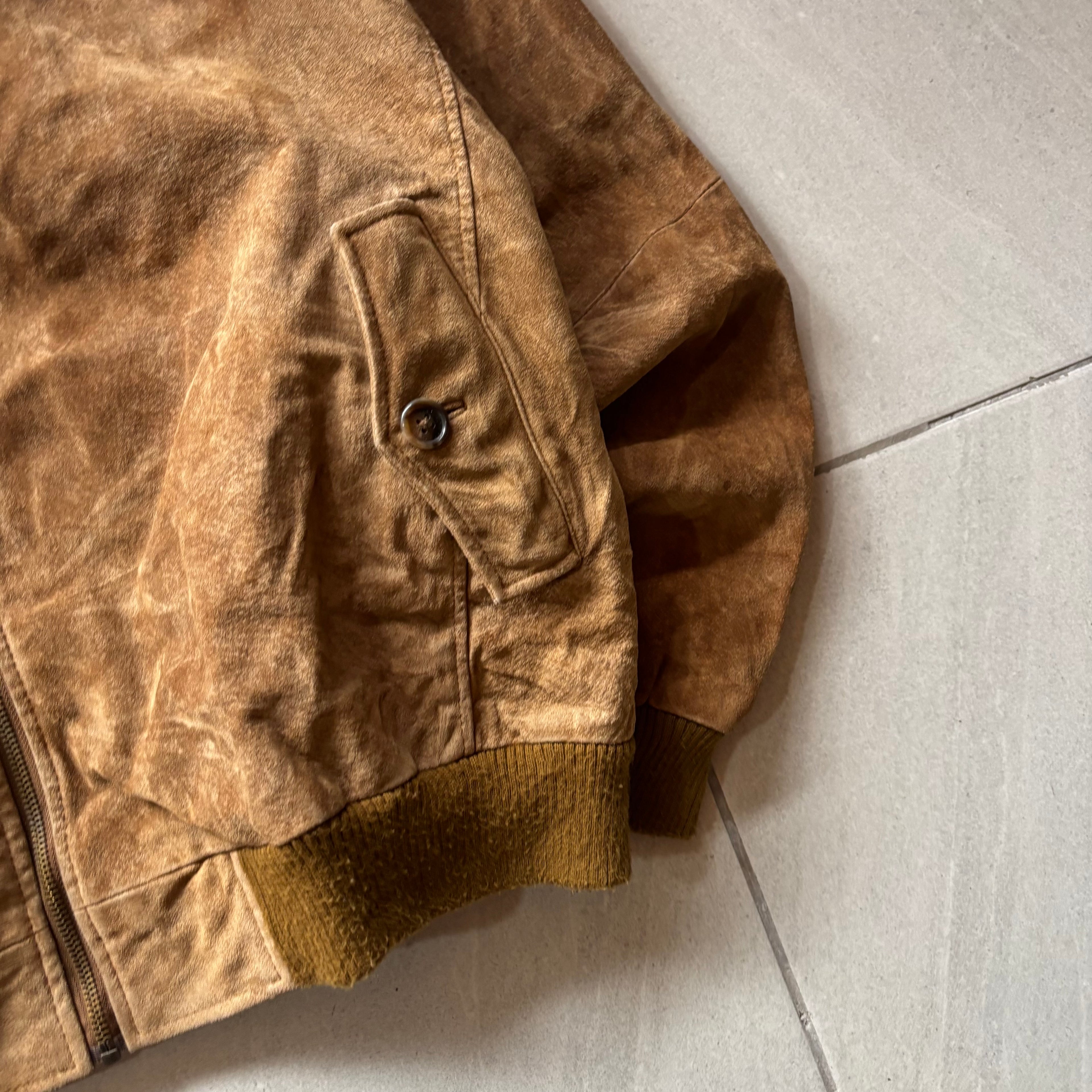 (Xl) ORVIS LEATHER JACKET