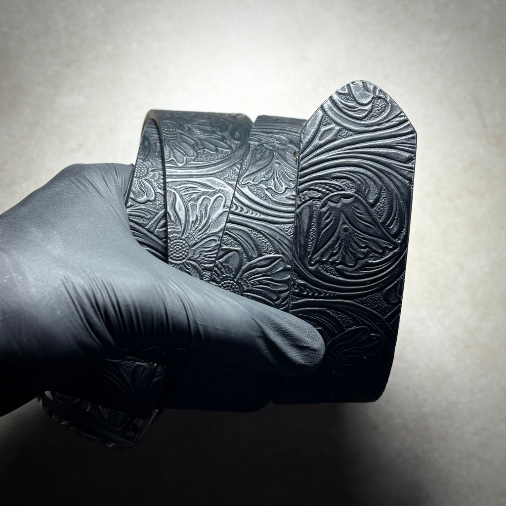 CHROME HEARTS LEATHER BELT