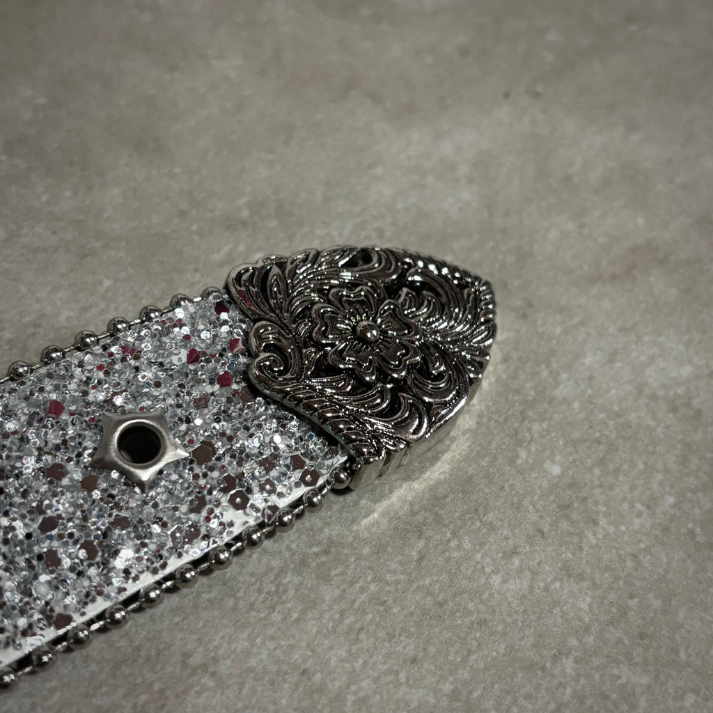 FLOWERS Y2K SHINE BELT