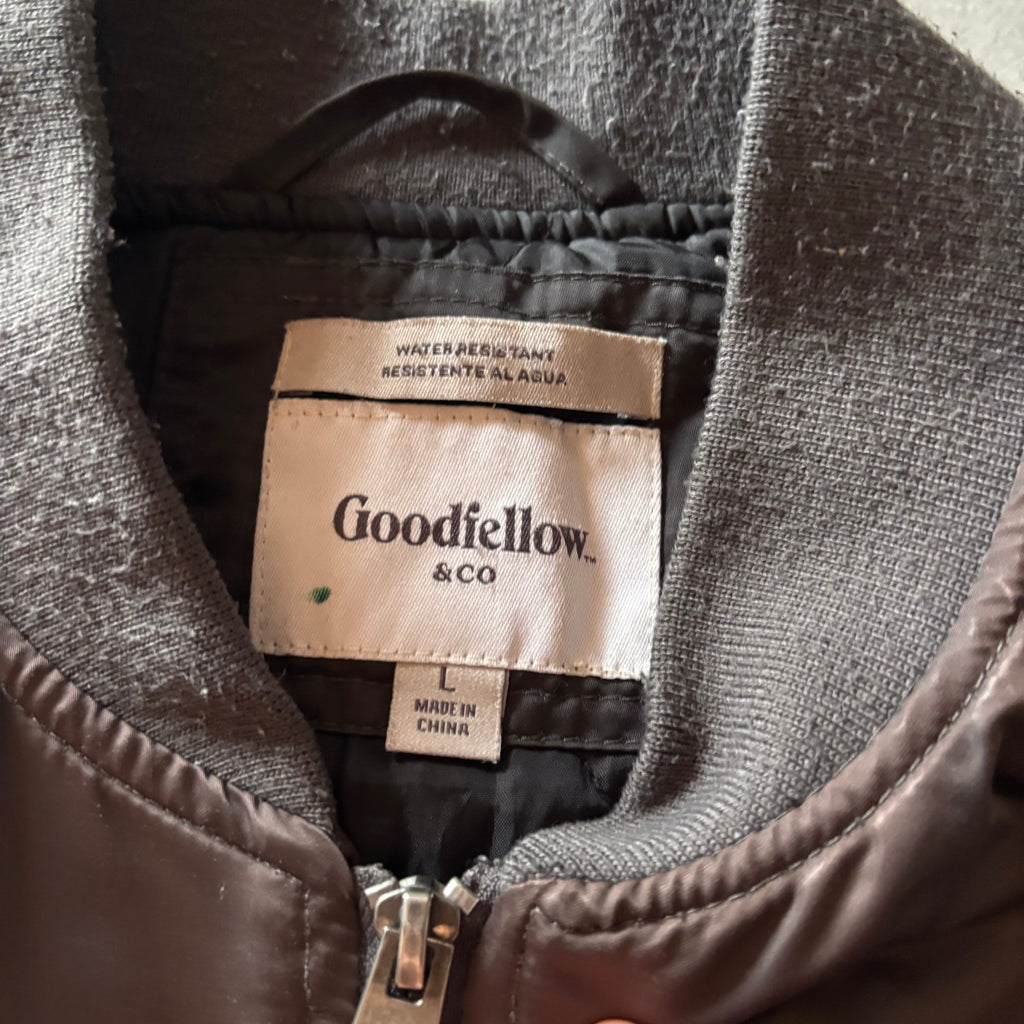 (L) BOMBER JACKET SUN FADED