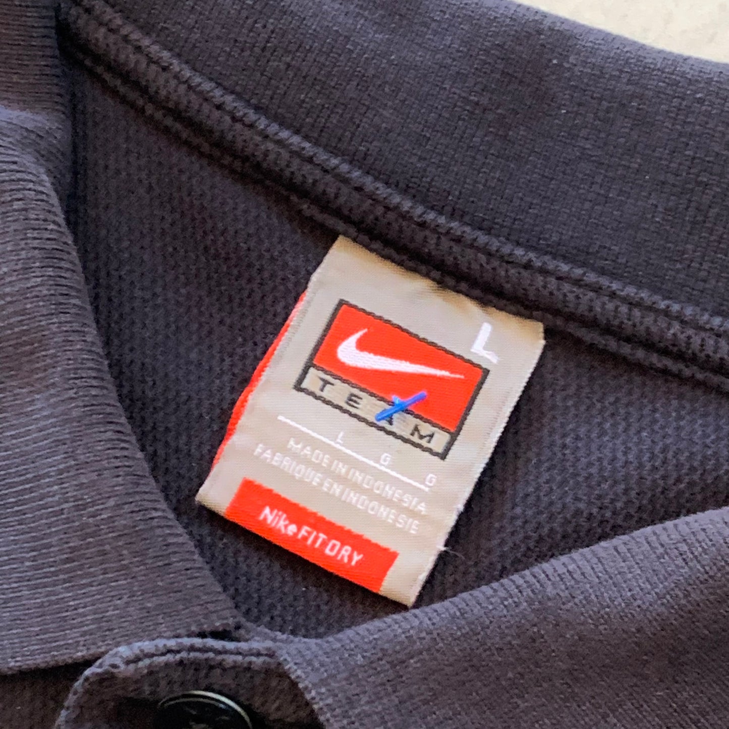 (L) Camiseta tipo Polo Vintage Nike