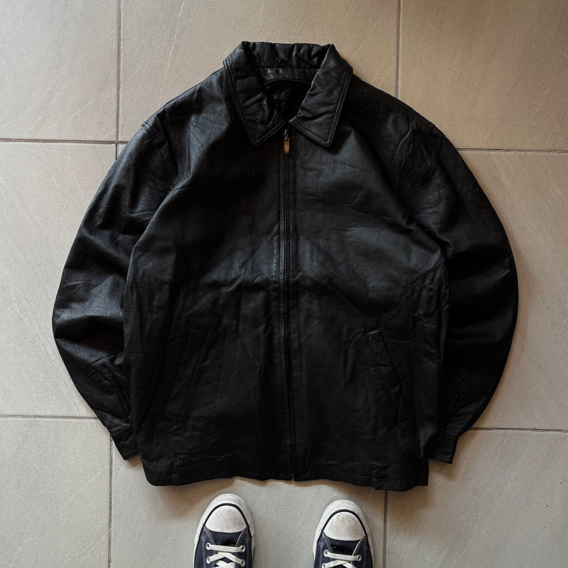 (L) FIONTE LEATHER JACKET