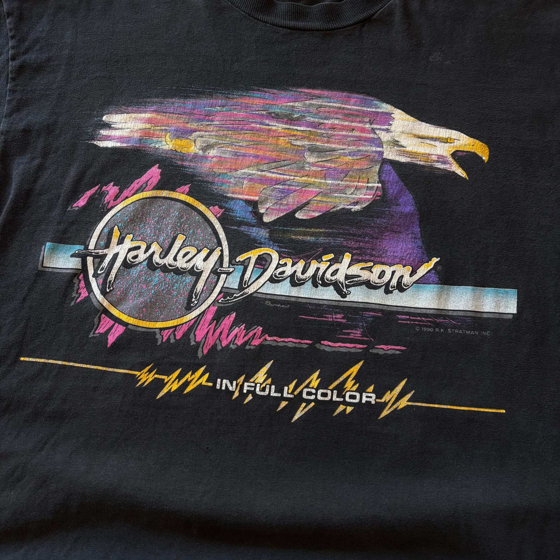 (L) HARLEY DAVIDSON VINTAGE TEE