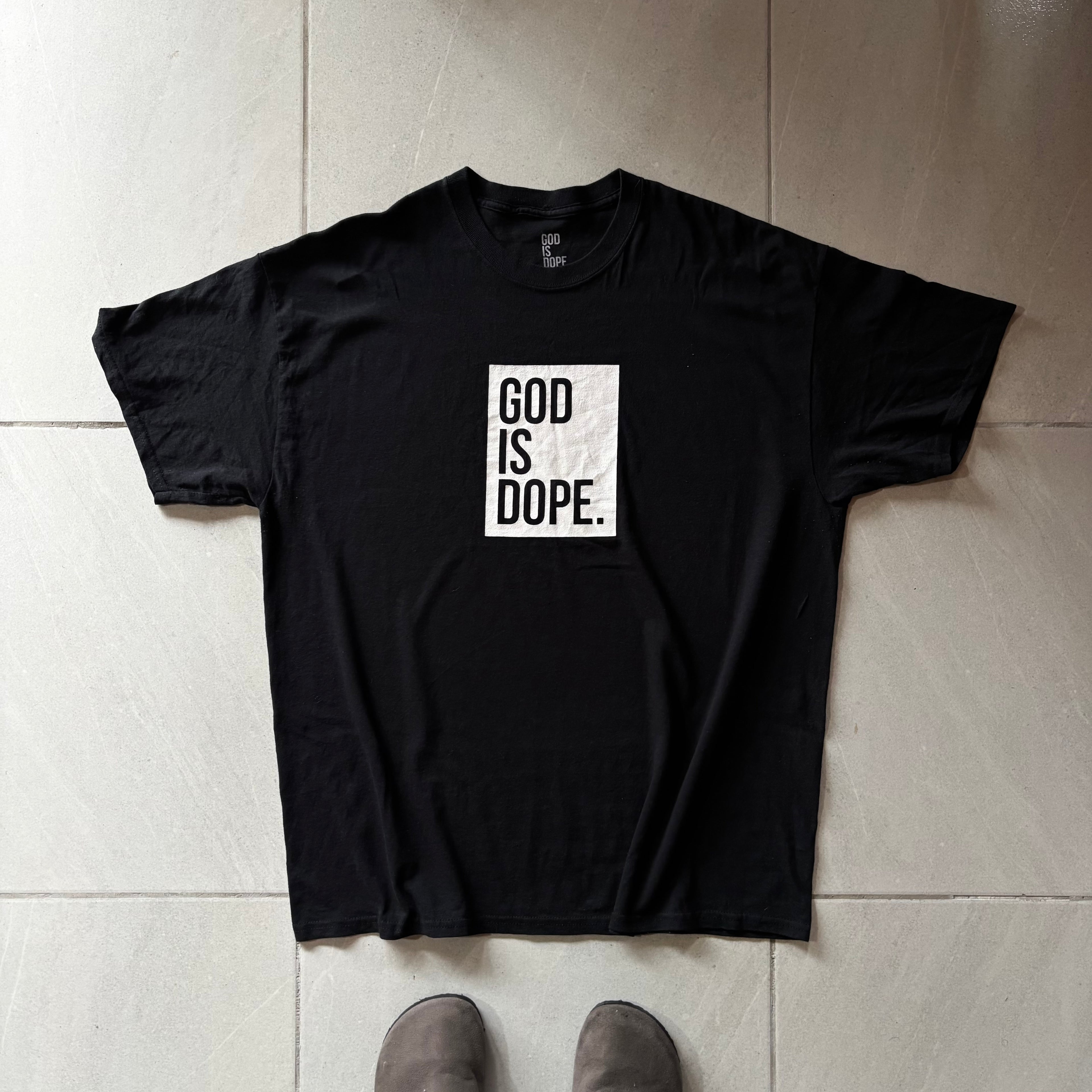 (FIT L) GOD IS DOP TEE