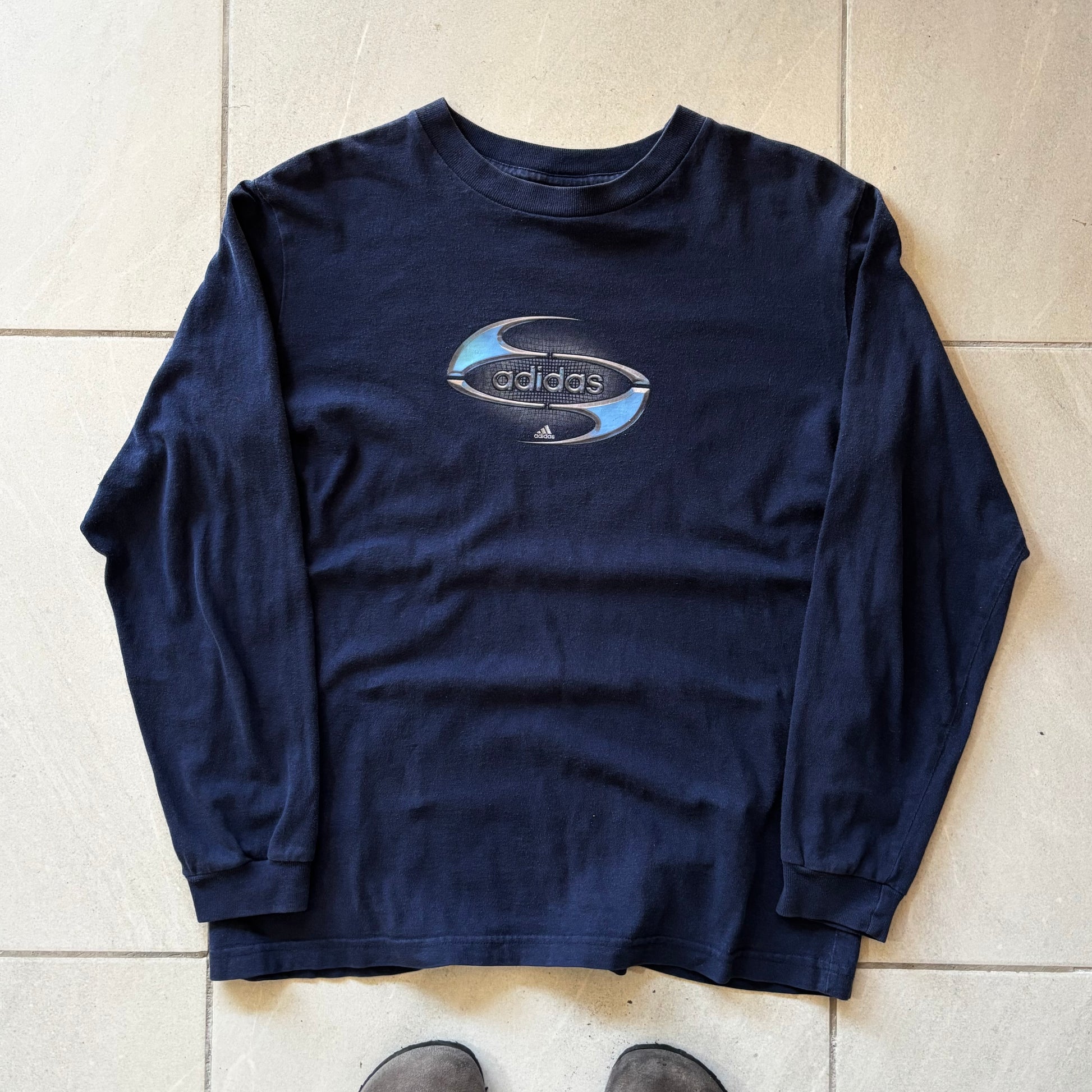 (M FIT L) ADIDAS SURFER VINTAGE TEE
